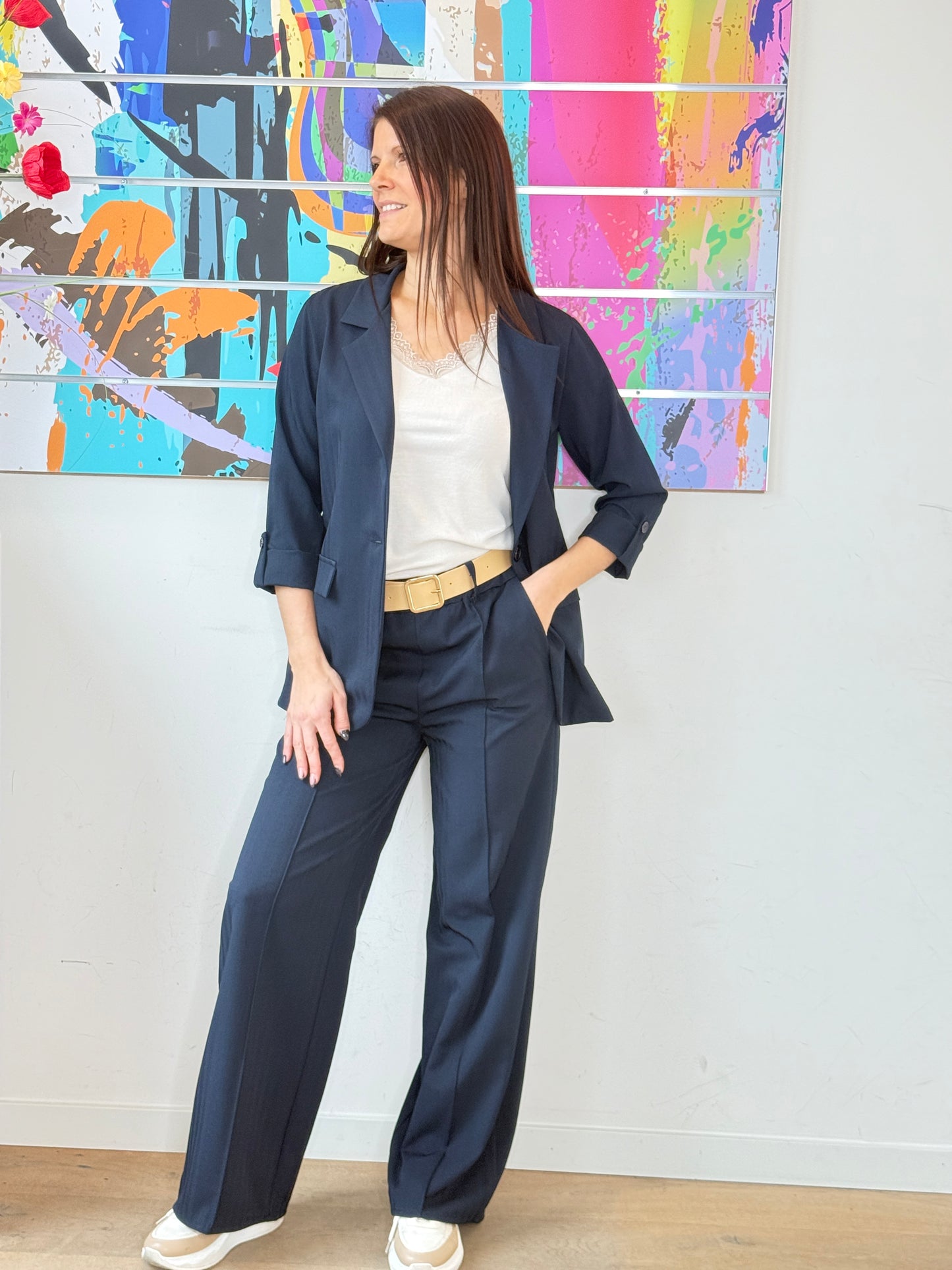 Blazer Kalia bleu marine