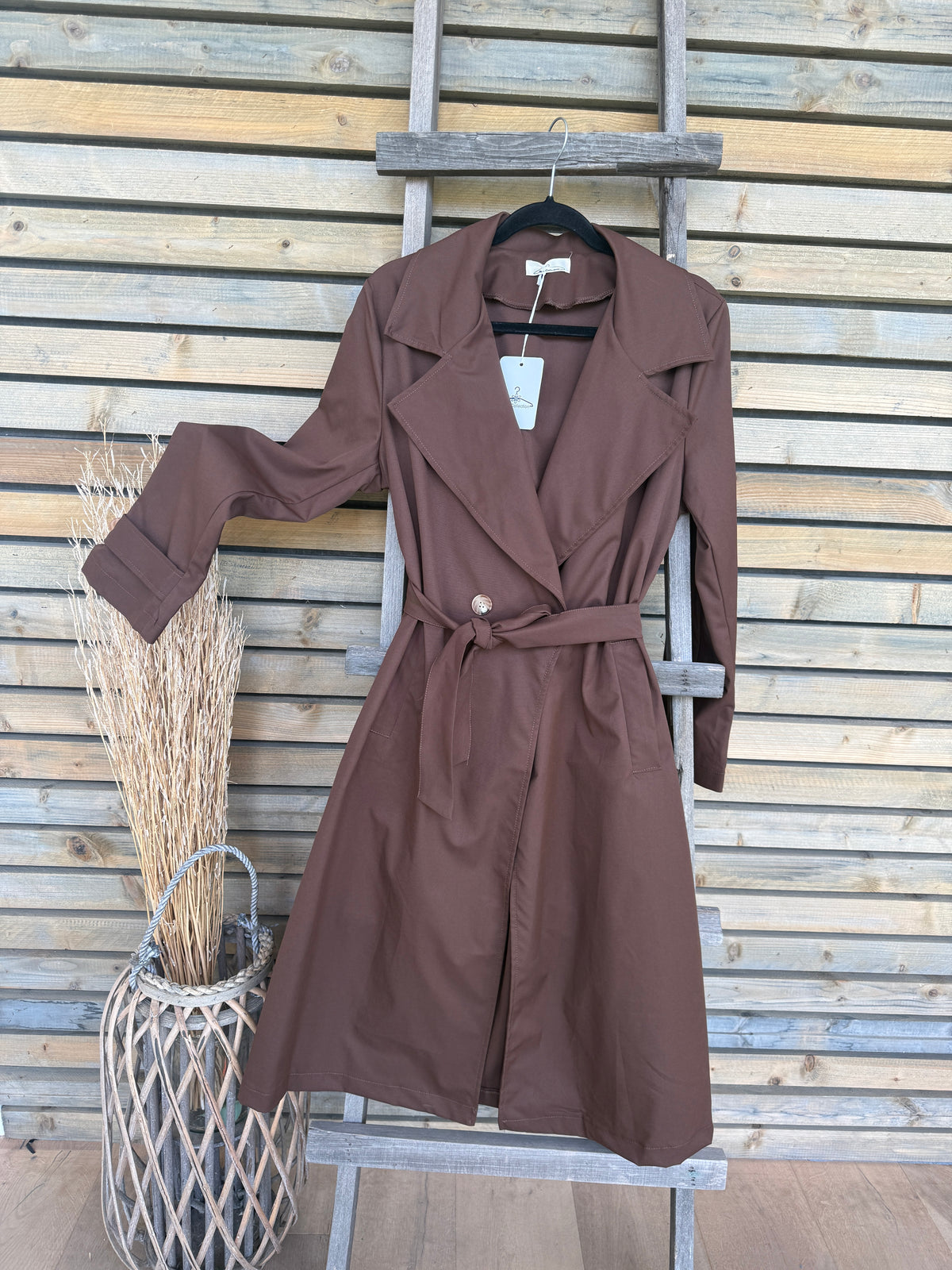 Trench Anaïs chocolat
