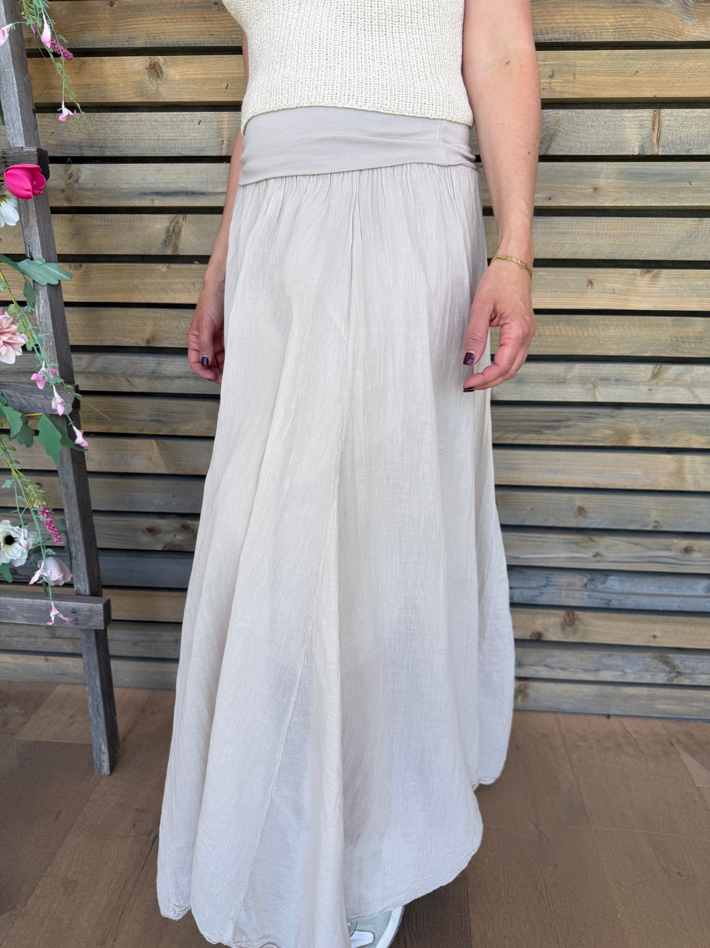 Jupe Floria beige