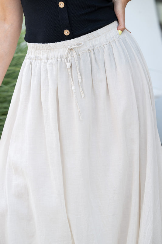 Jupe Mirella beige