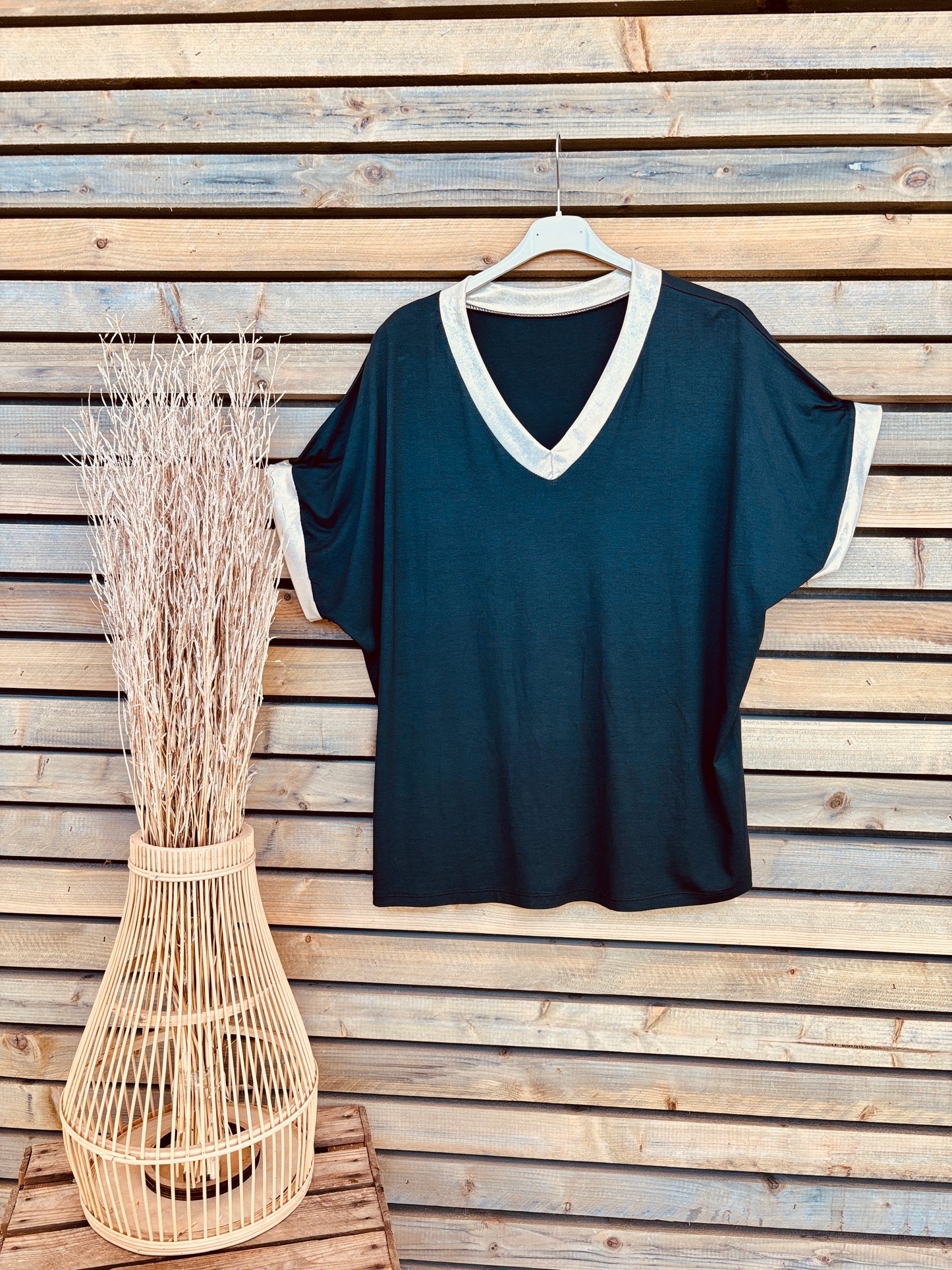 T-shirt Amelia noir