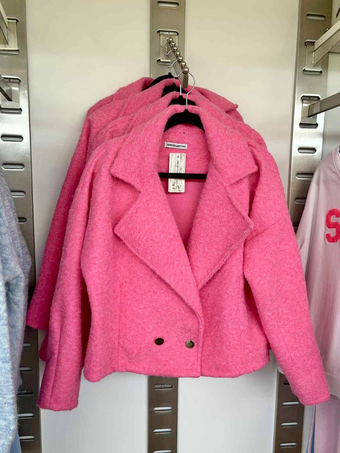 Manteau Flavia fuschia