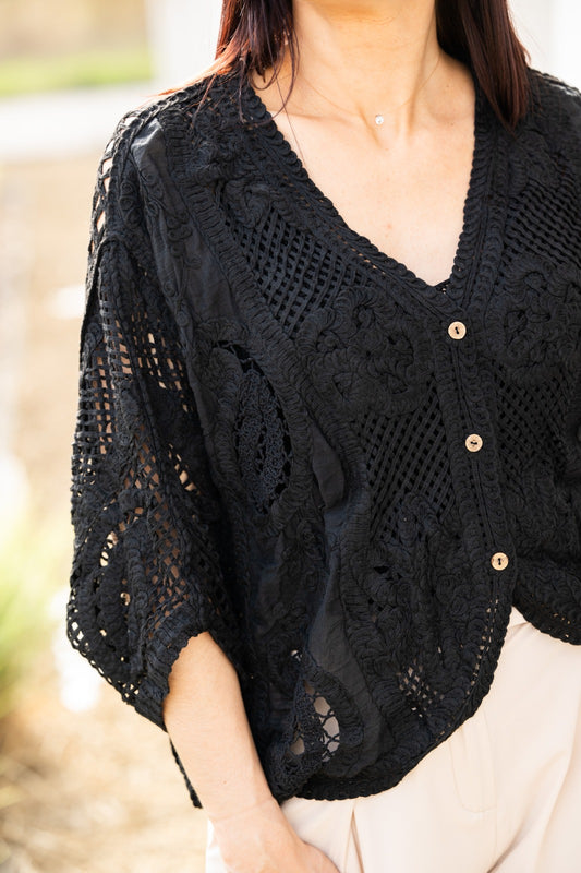 Gilet Elyas Noir