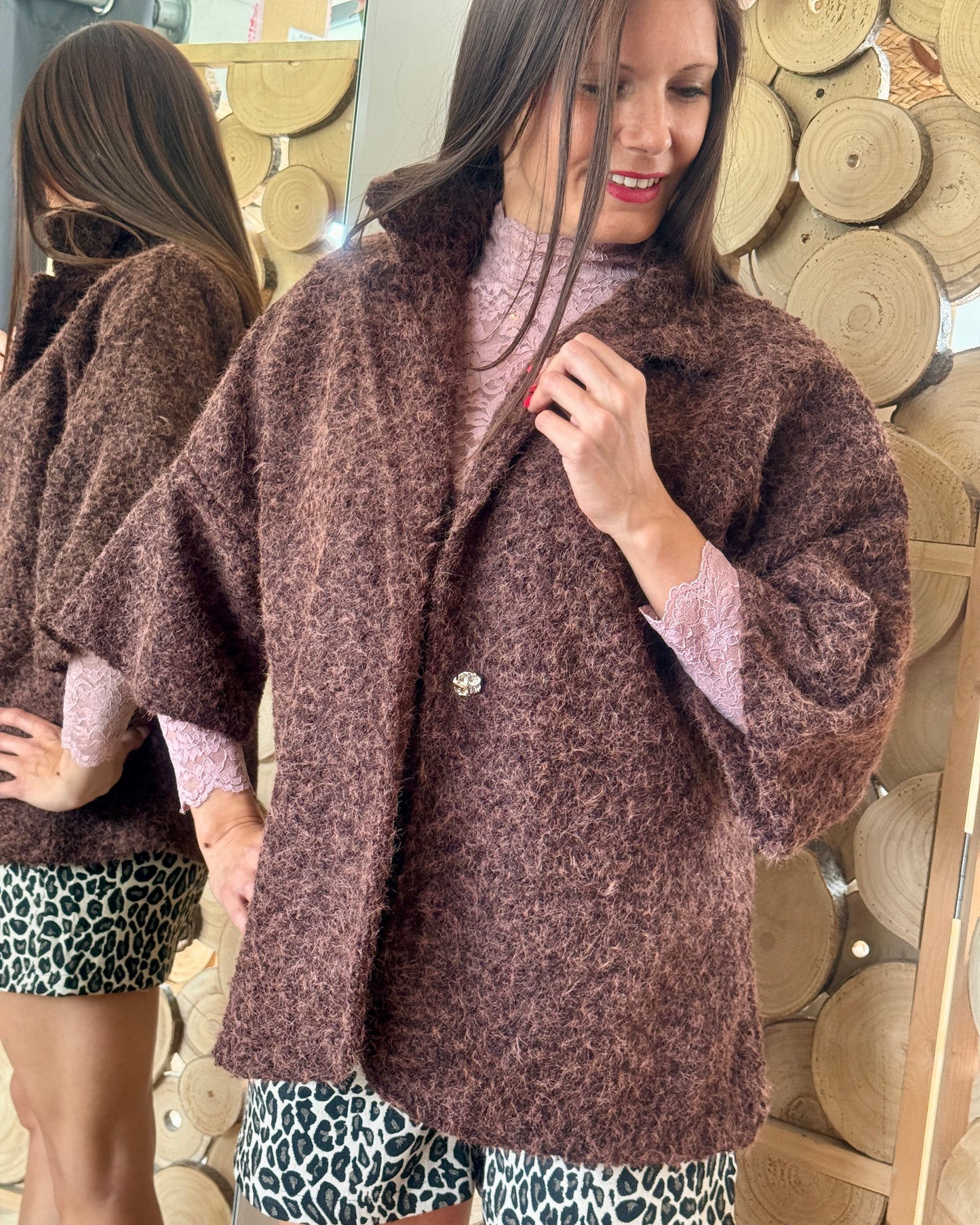Veste Maria chocolat
