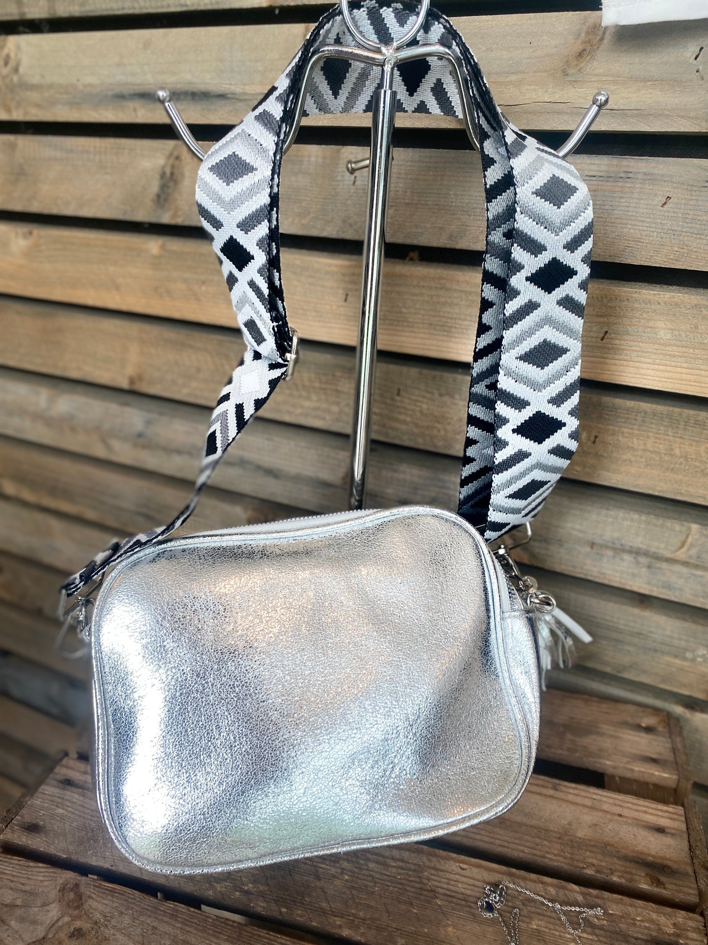 Sac Marina argenté