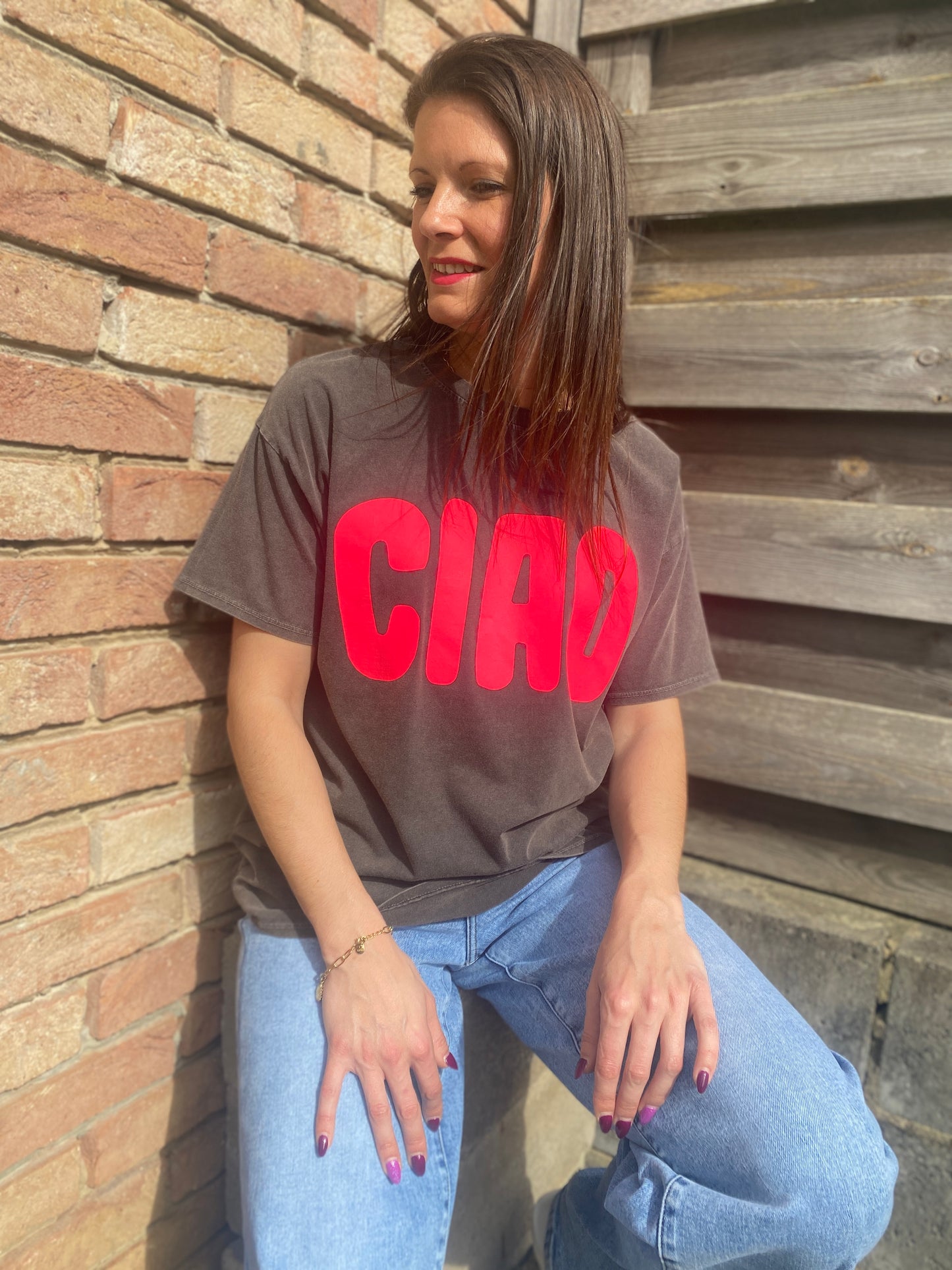 T-shirt Josephine anthracite