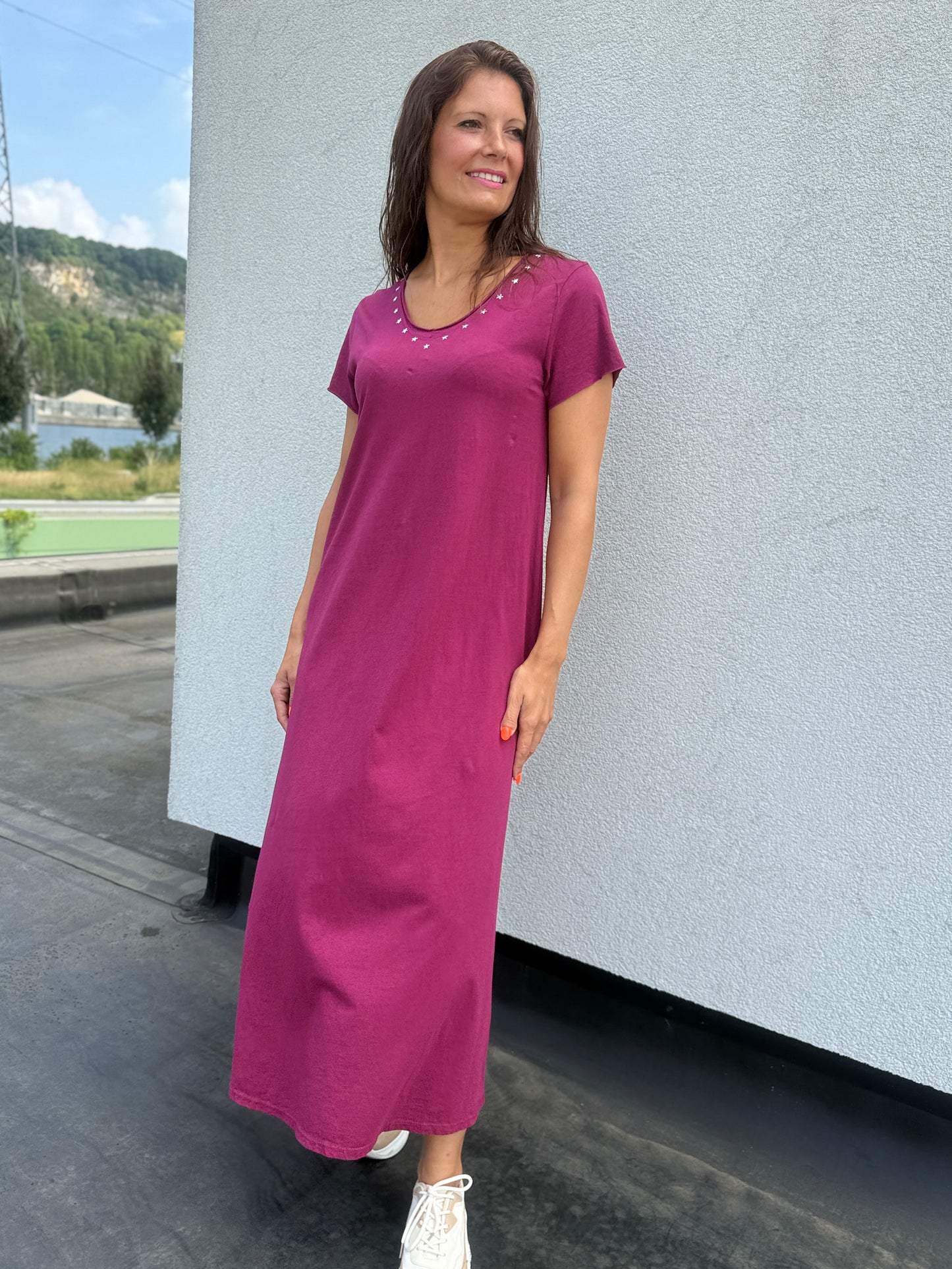 Robe Olivia Violine