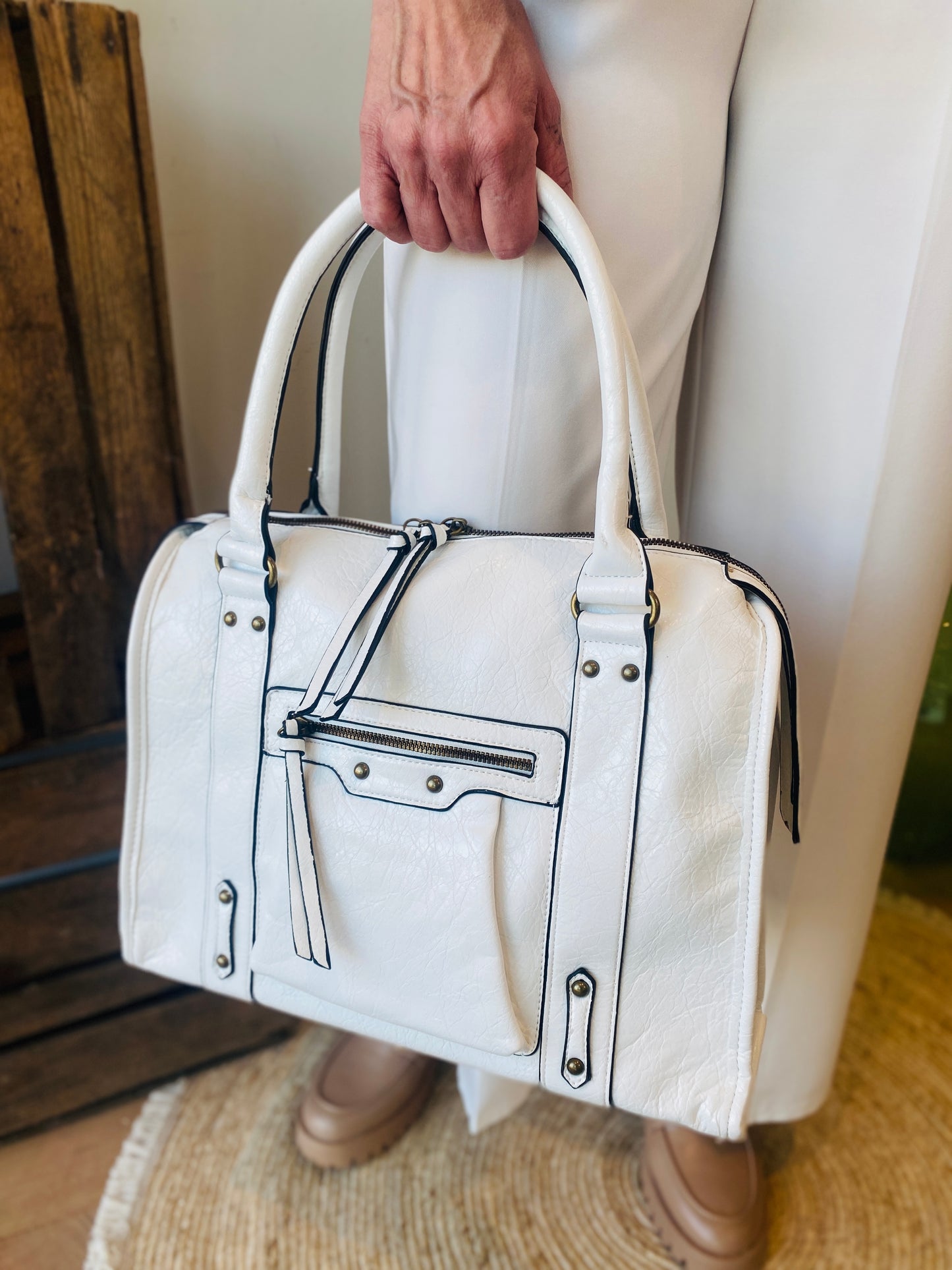 Sac SIMONE blanc