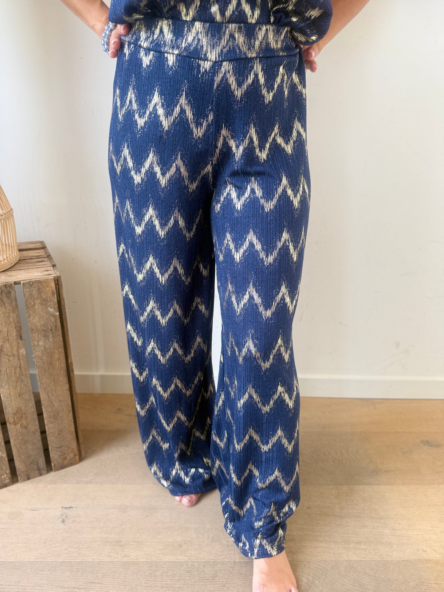 Pantalon Ziggy bleu marine