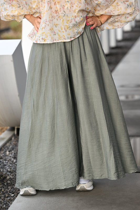 Pantalon Thèbe Kaki