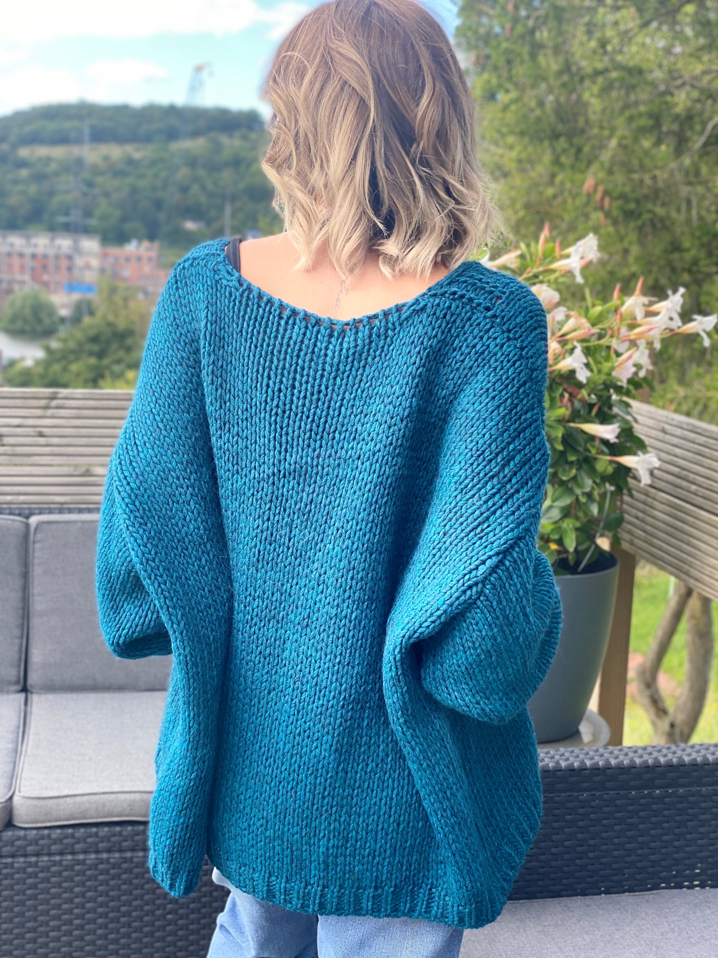 Gilet Emily Pétrole