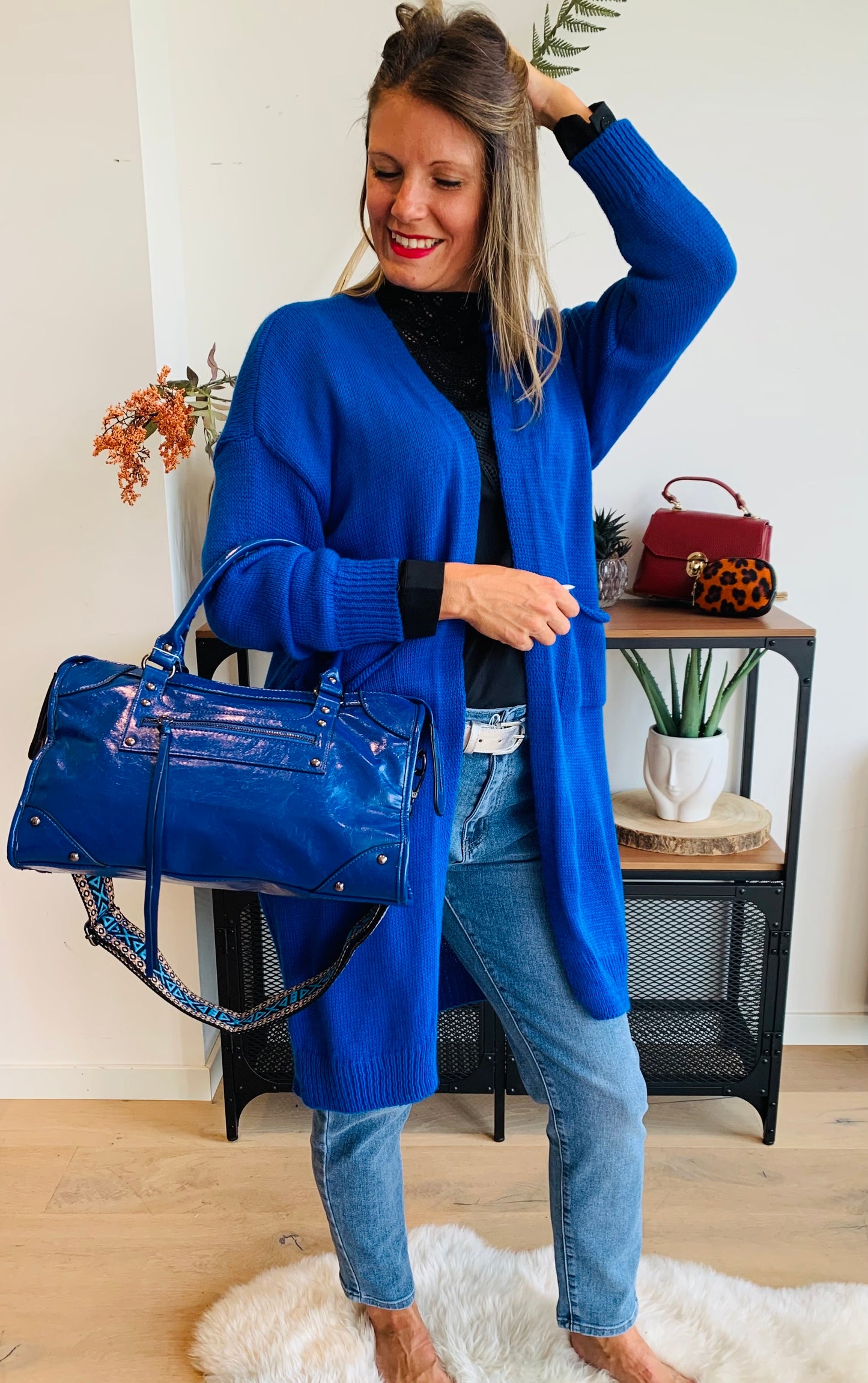 Sac Lia bleu bic