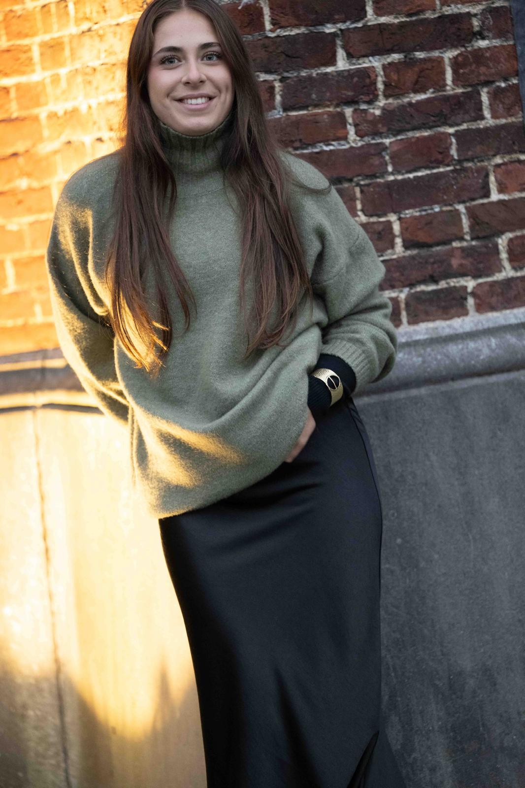 Pull Maïna kaki