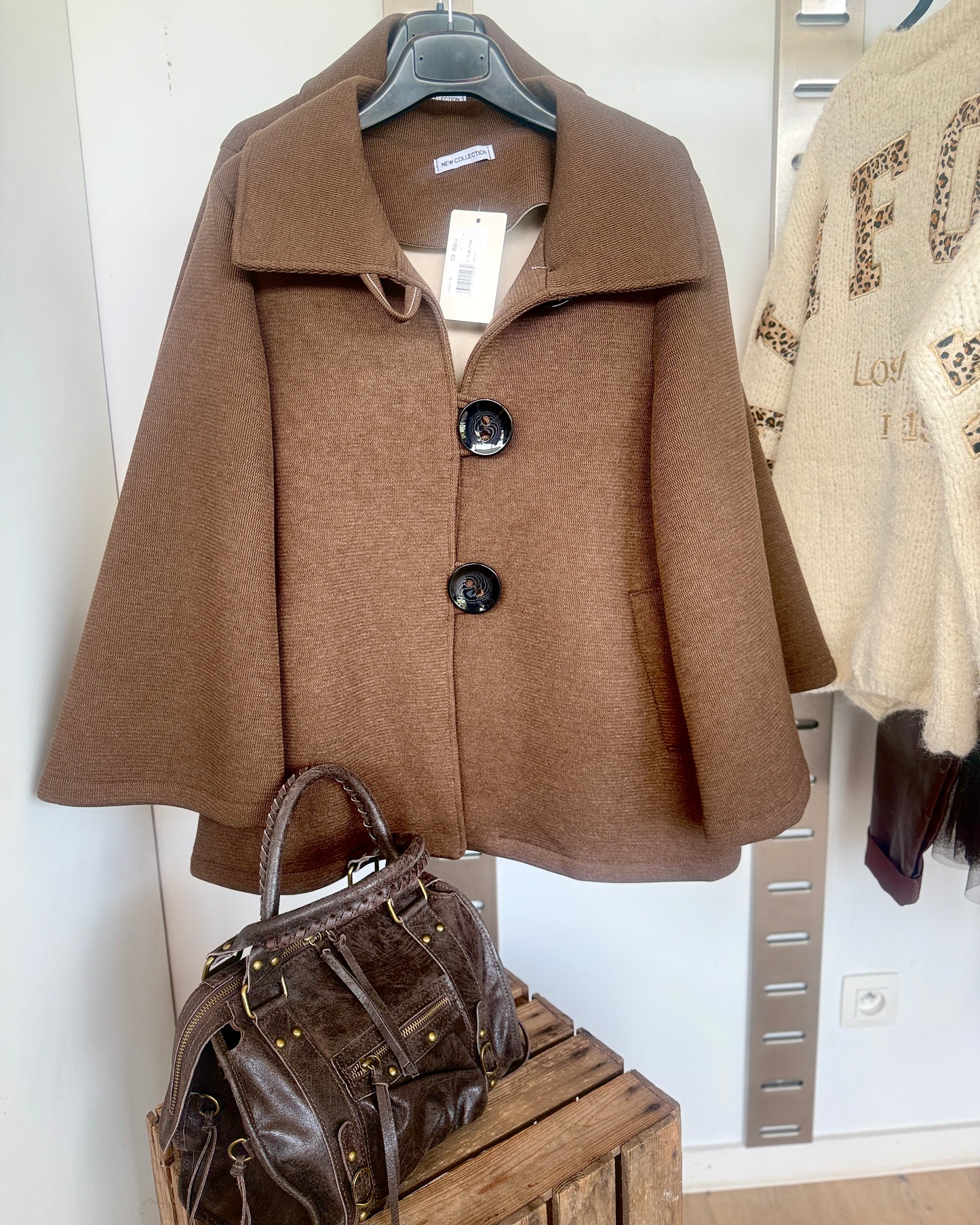 Veste Lupin chocolat