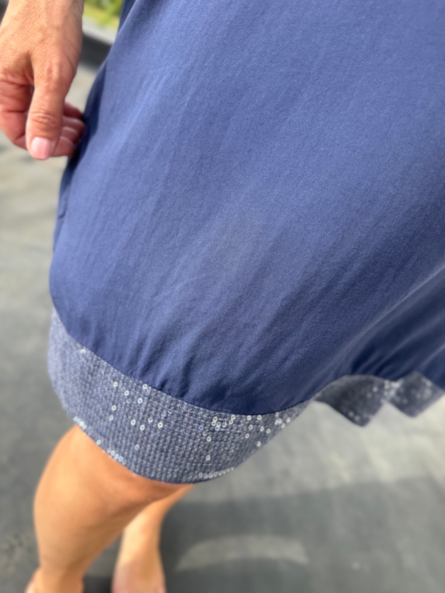 Robe Katarina bleu marine