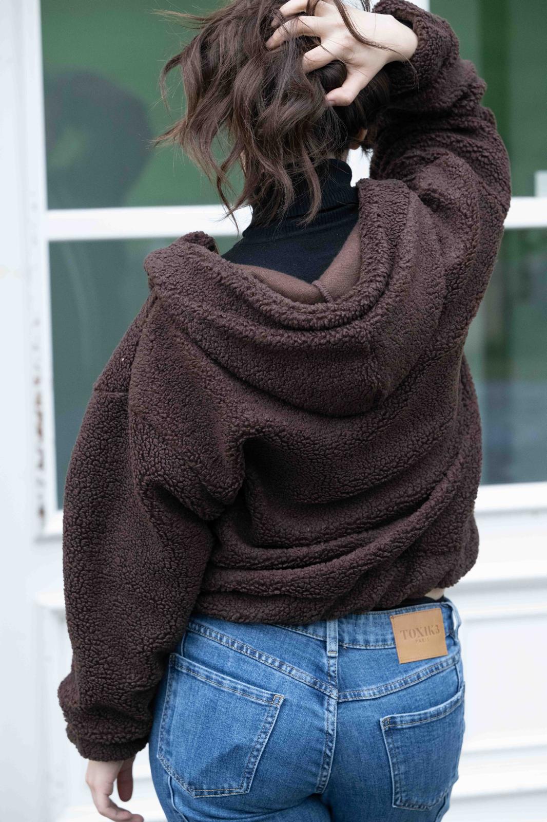 Veste Juna choco