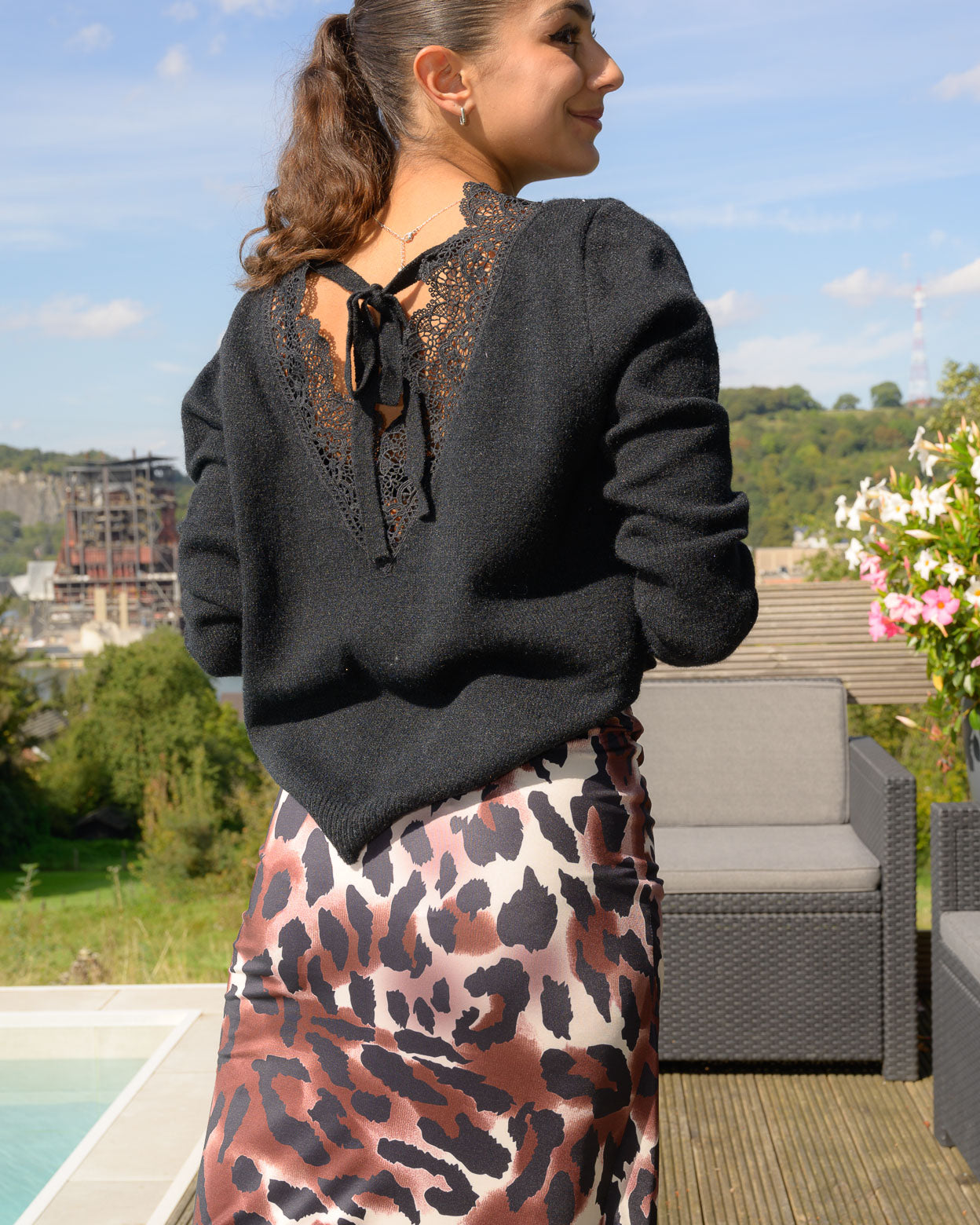 Pull Katherine noir