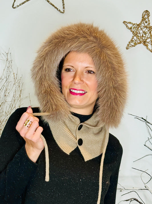 Capuche Milady taupe