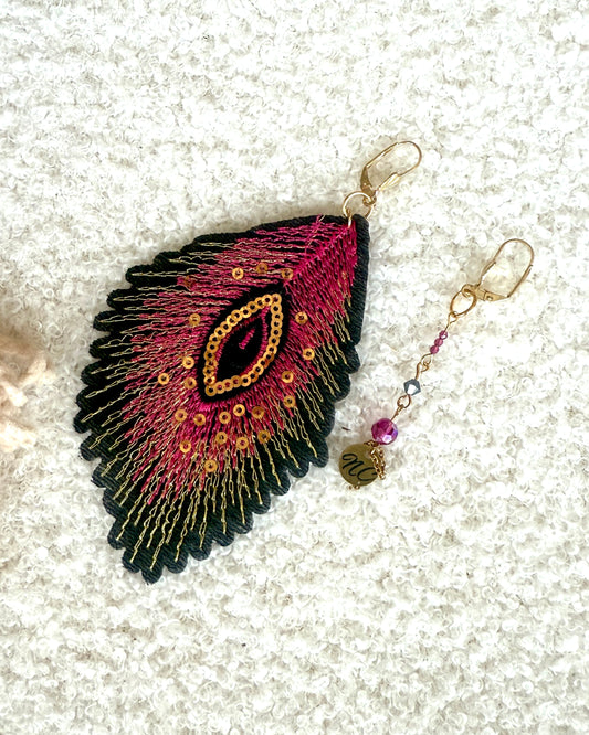 Boucle oreille Nicole Cavallaro n°65