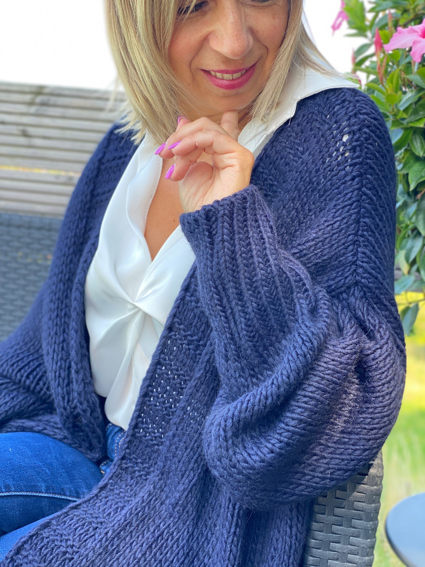 Gilet Emily bleu marine