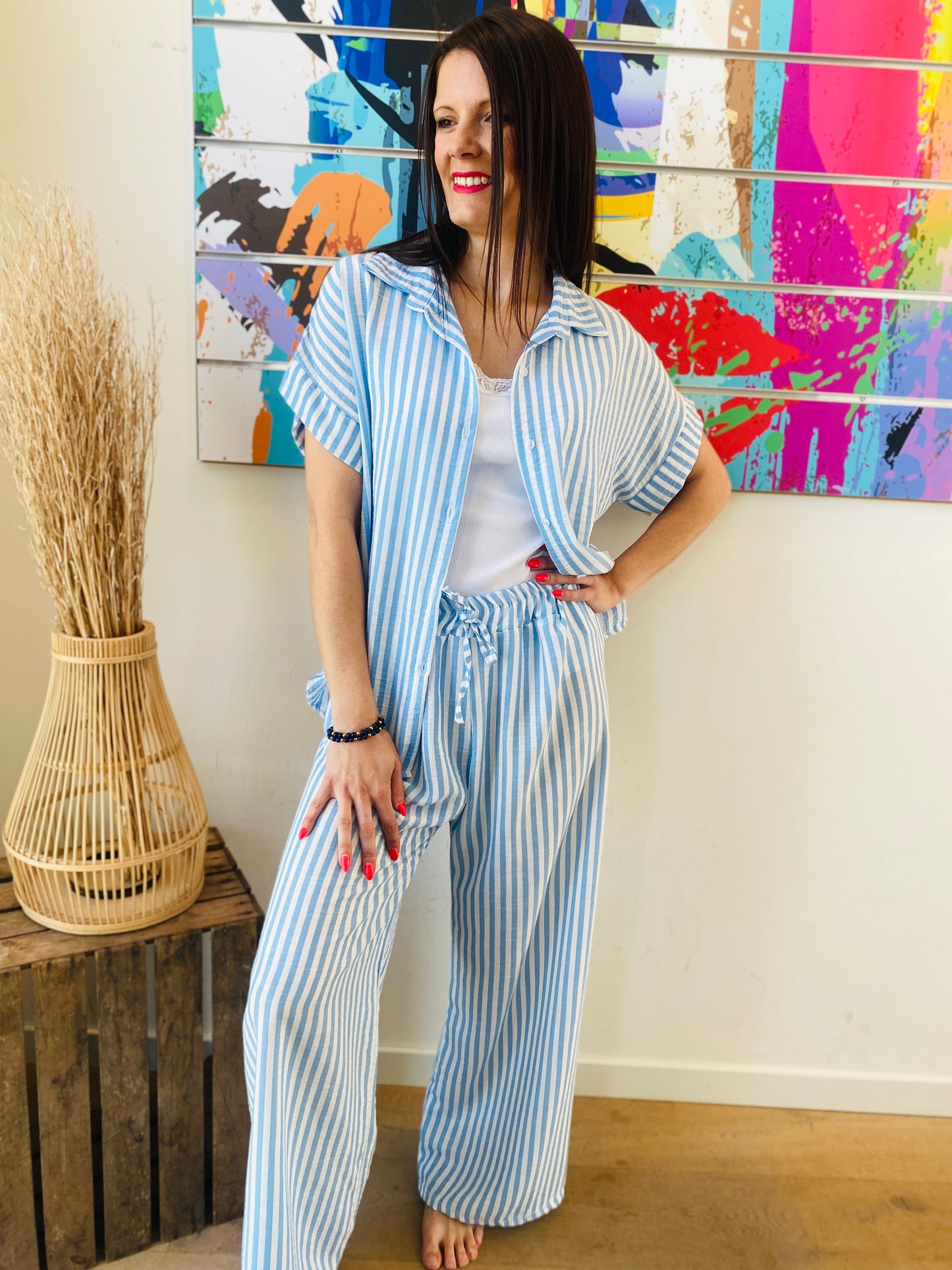 Pantalon Sabine bleu
