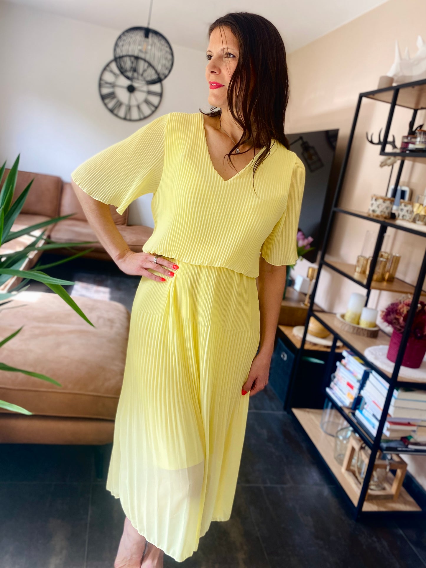 Robe Linda jaune