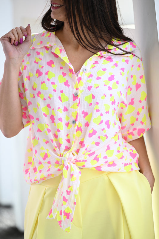 Chemisier Izia jaune