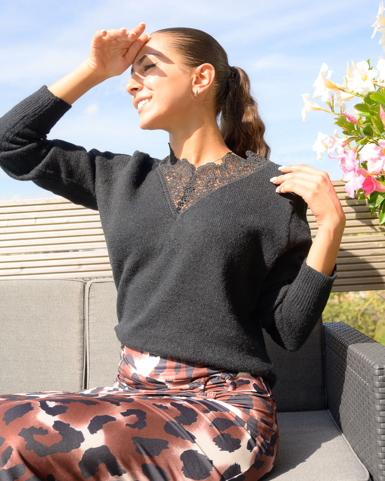 Pull Katherine noir