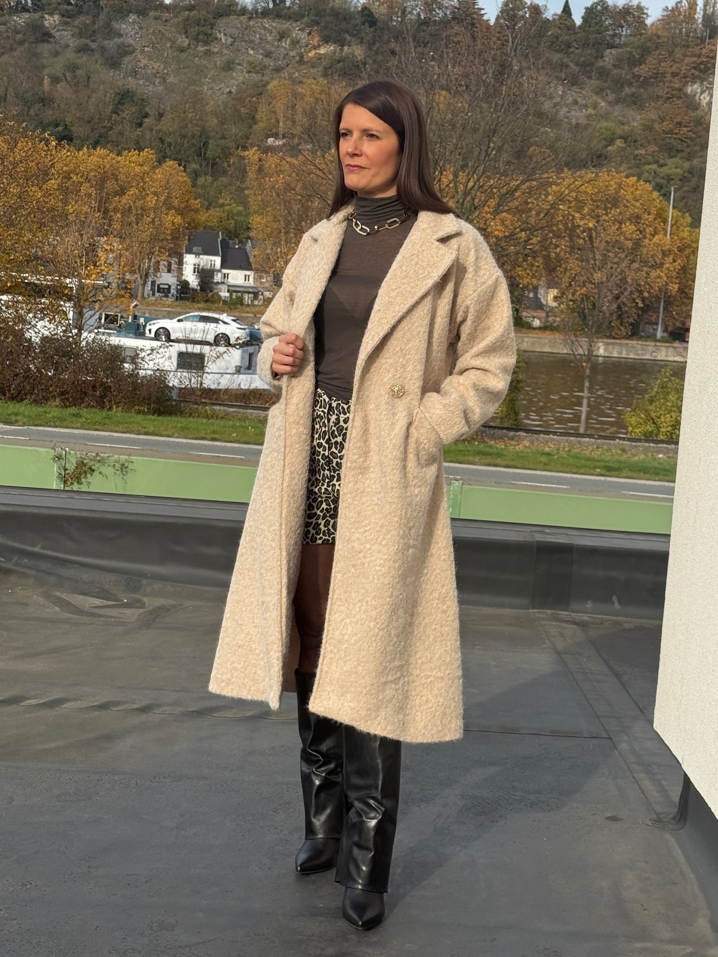 Manteau Alanza beige