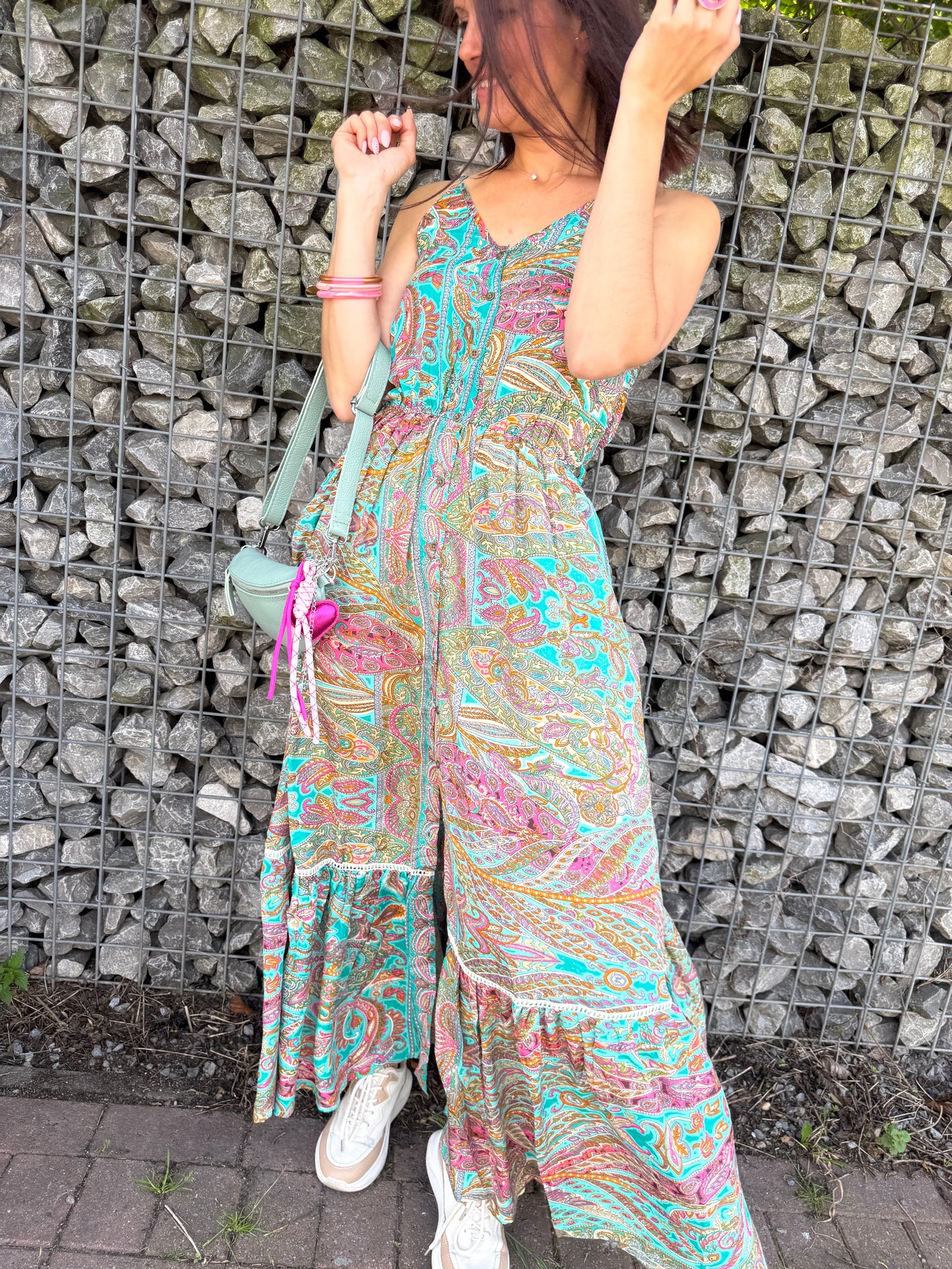 Robe Alisa vert