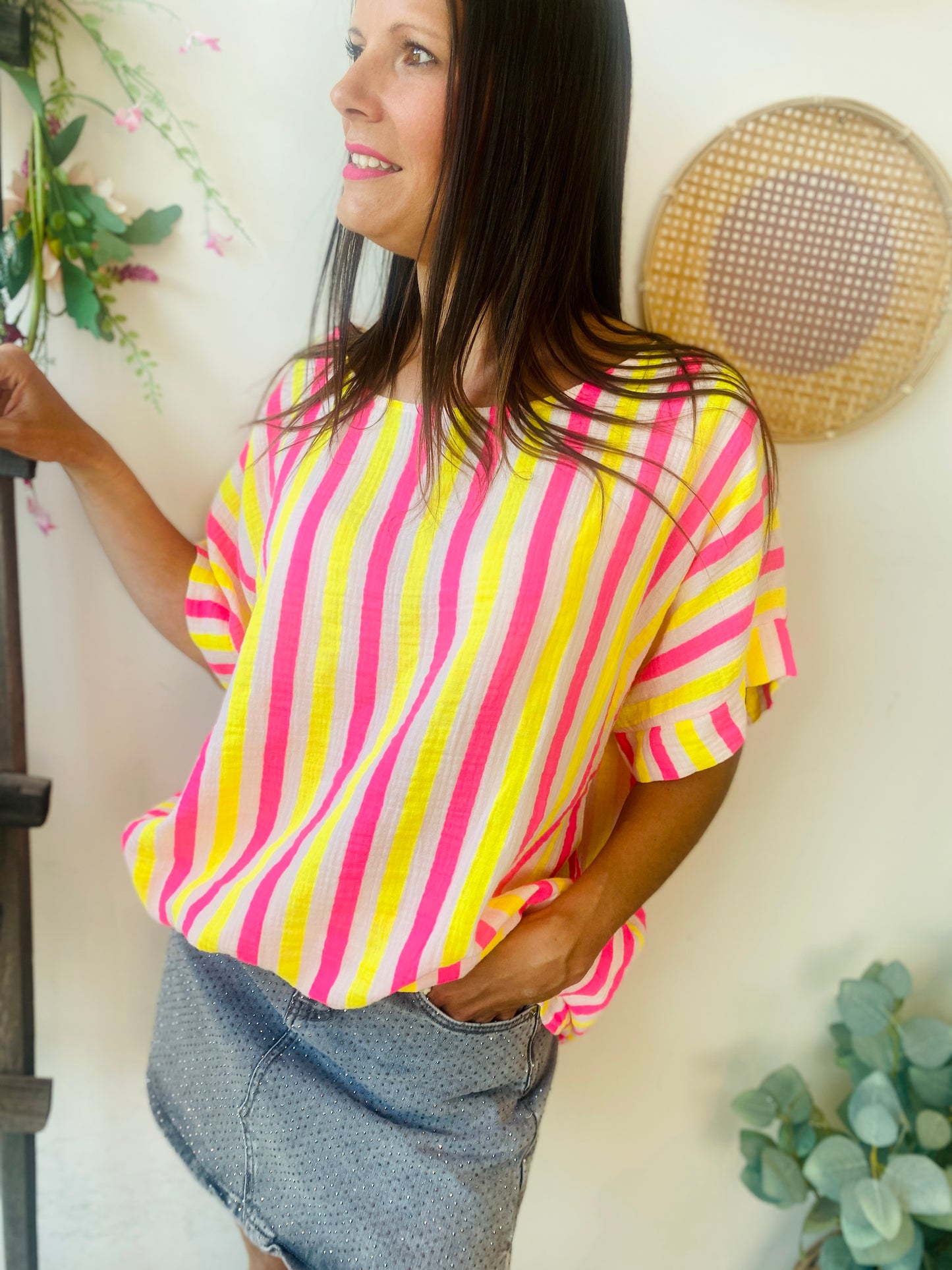 Blouse Stella fuchsia