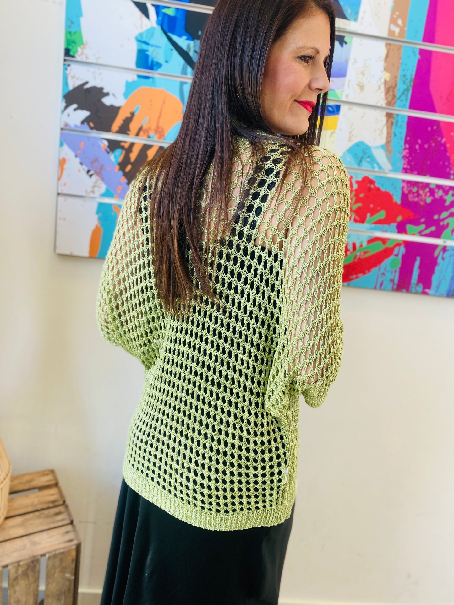 Gilet Vilnisio vert pomme