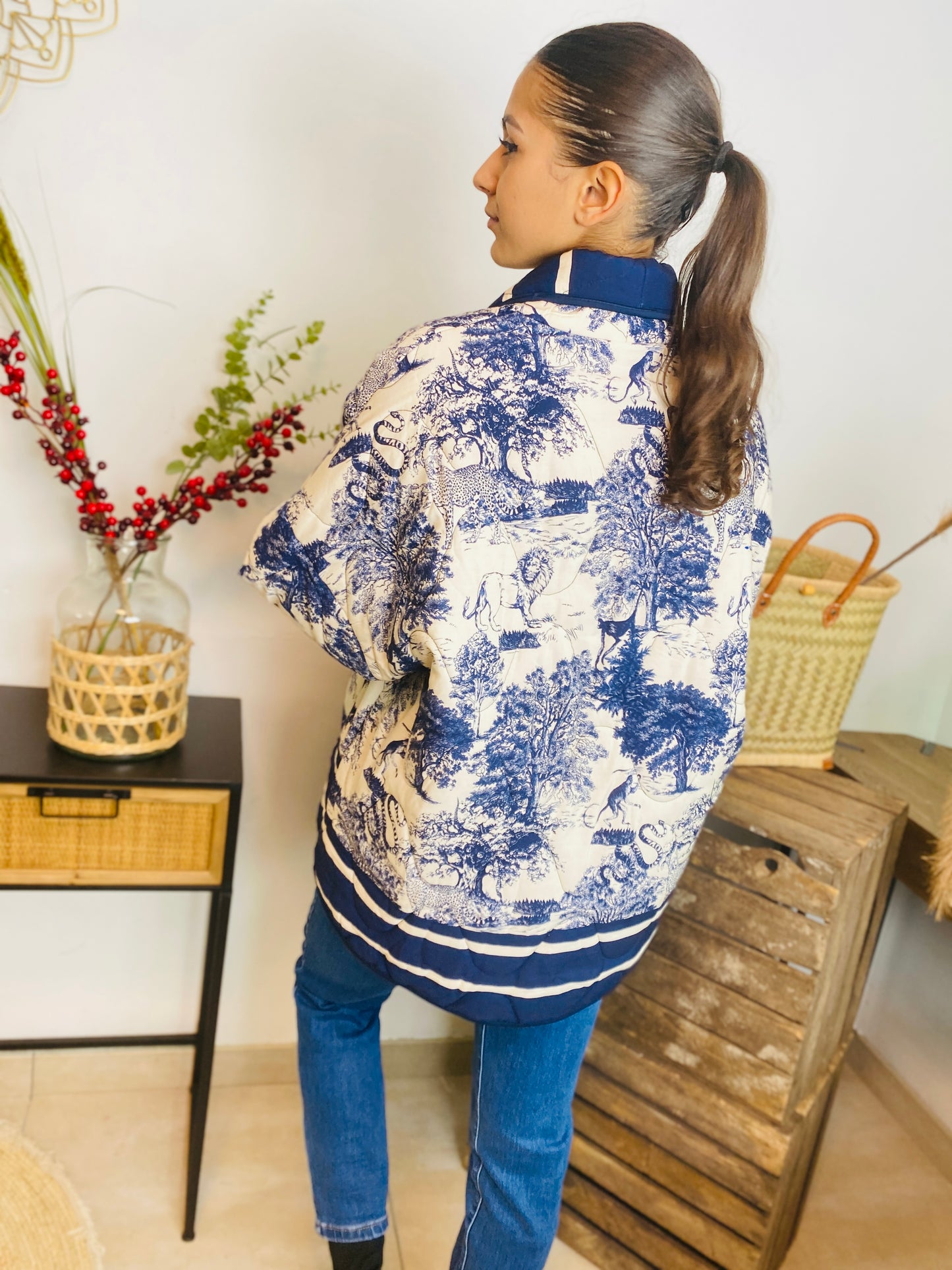 Veste Noé bleu