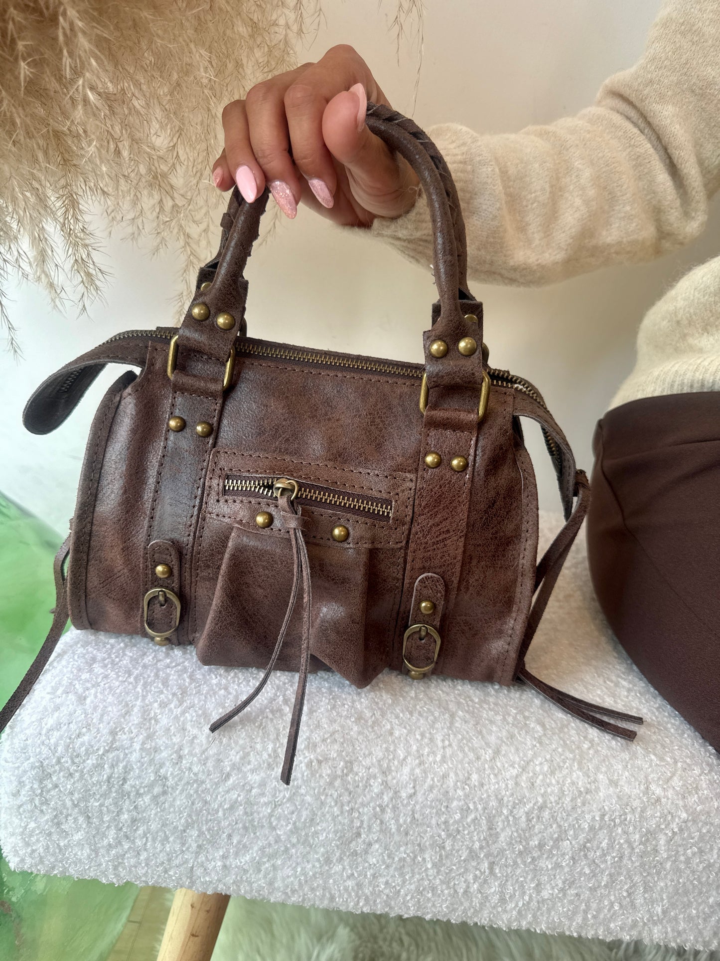 Sac Maud brun