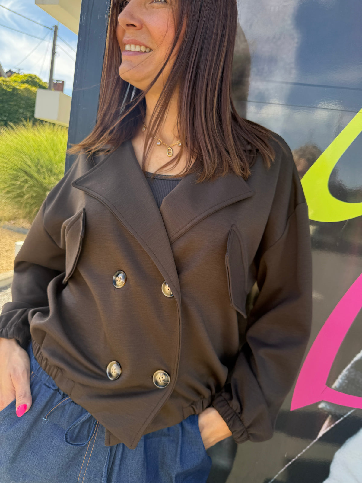 Veste Rachel chocolat