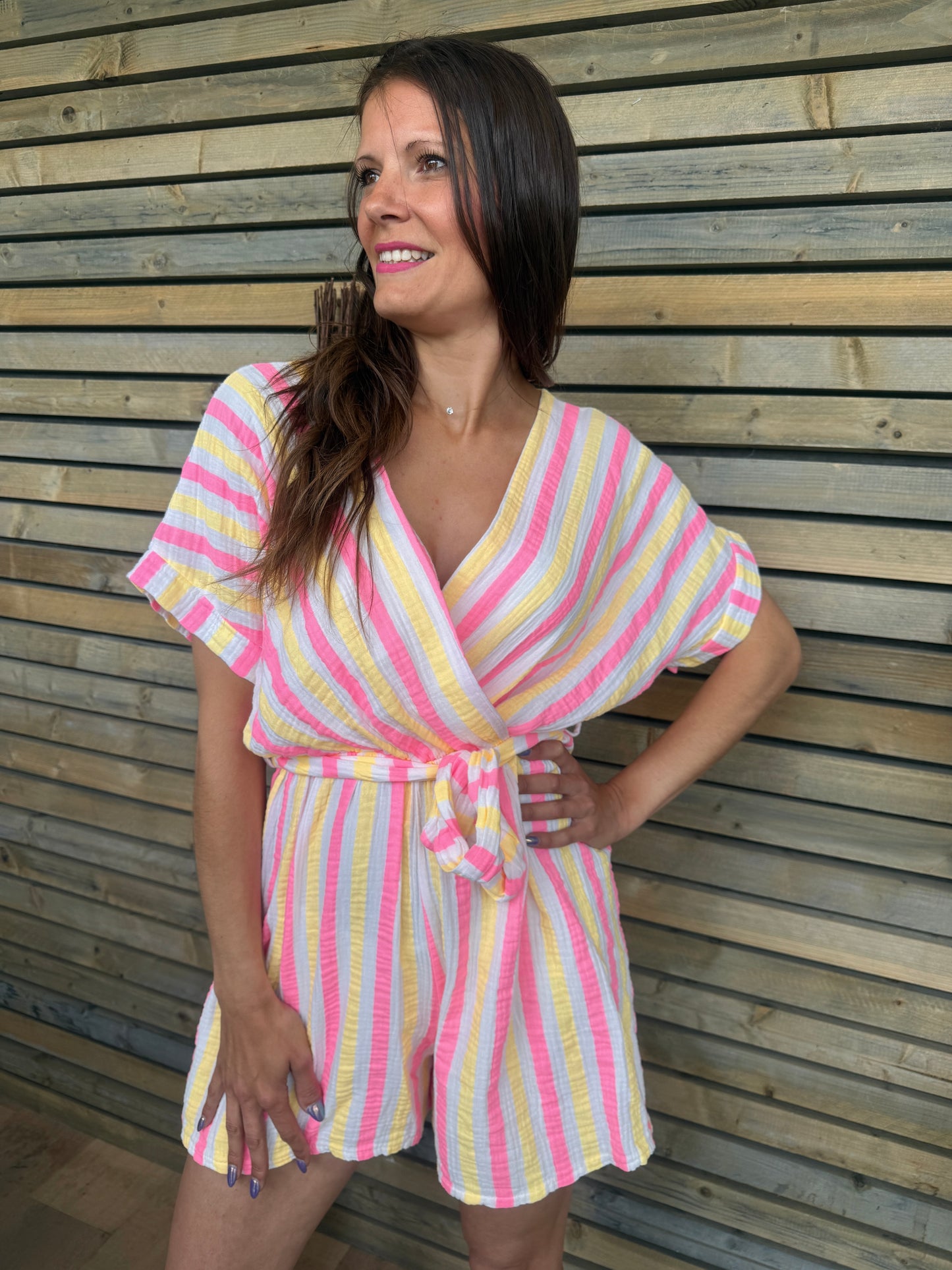 Combishort Magali jaune