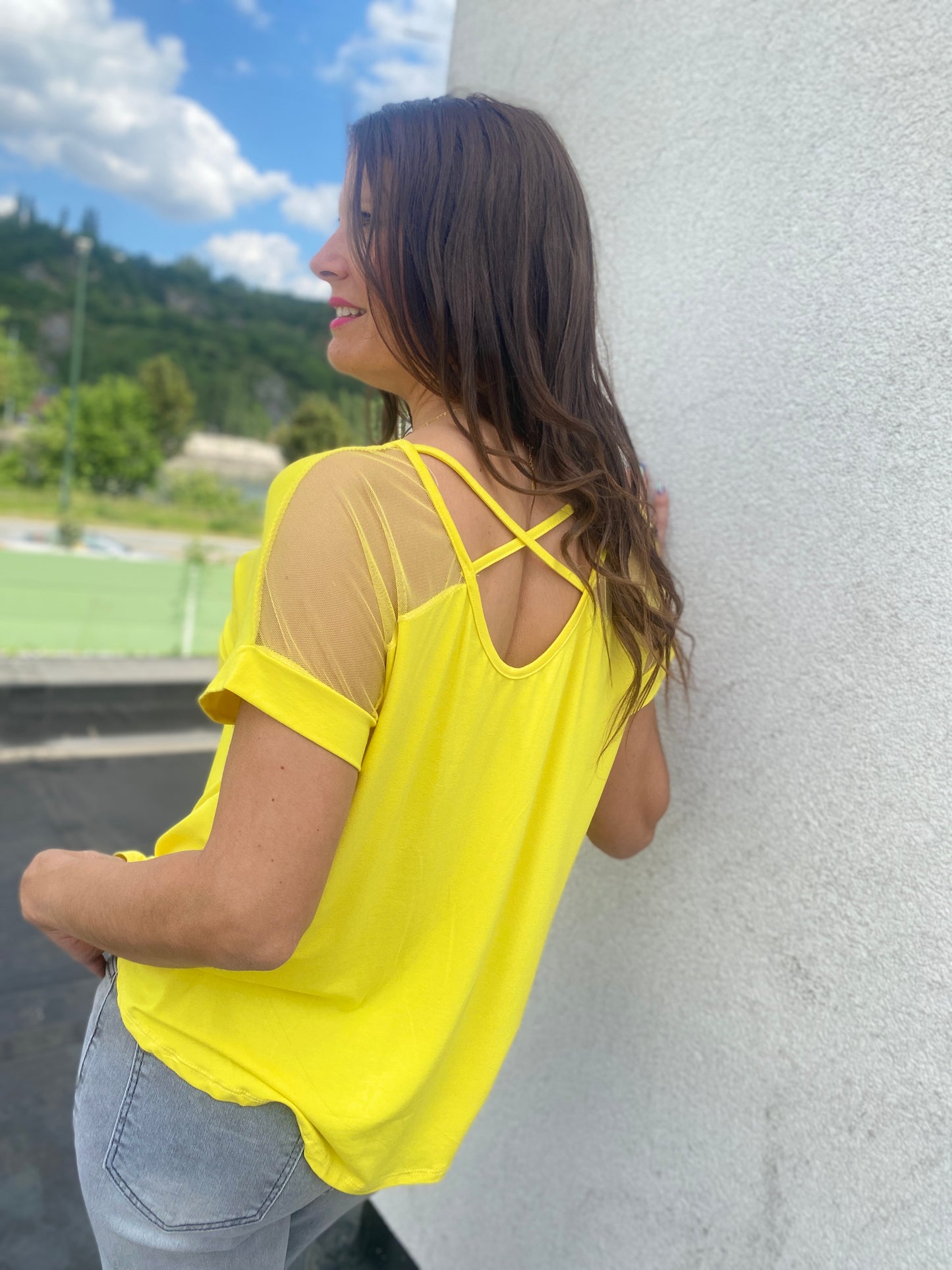 Blouse Edith jaune