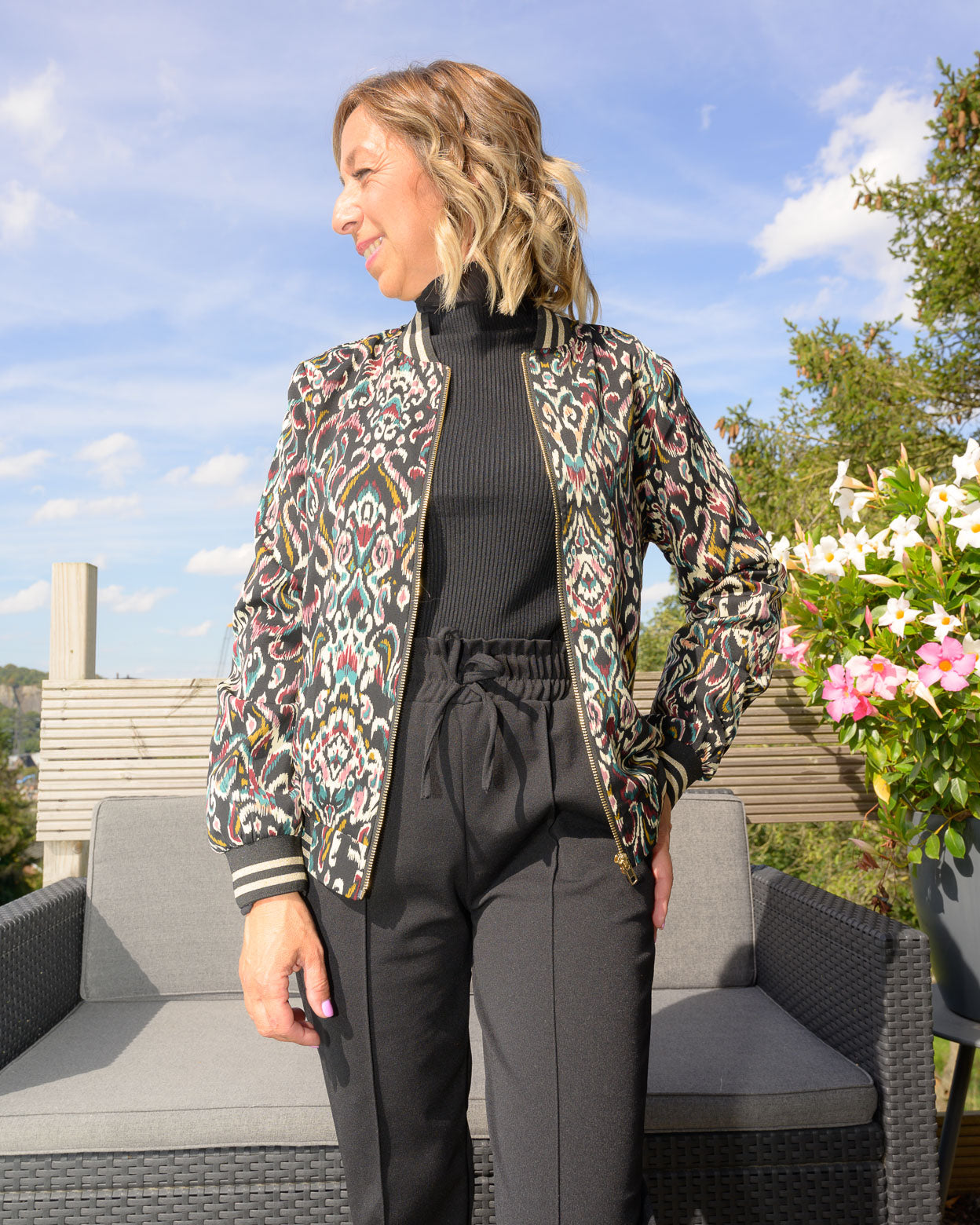 Pantalon Delphine noir