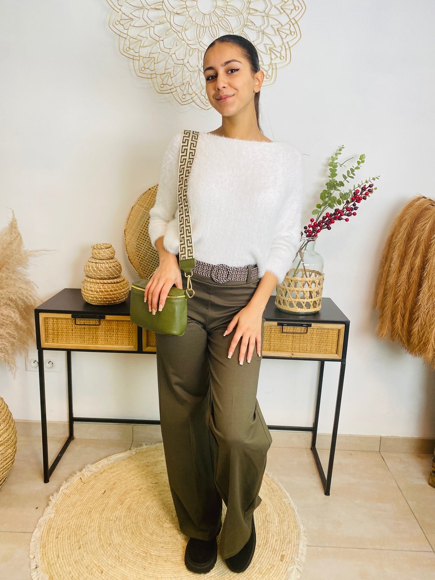 Pantalon Charline kaki