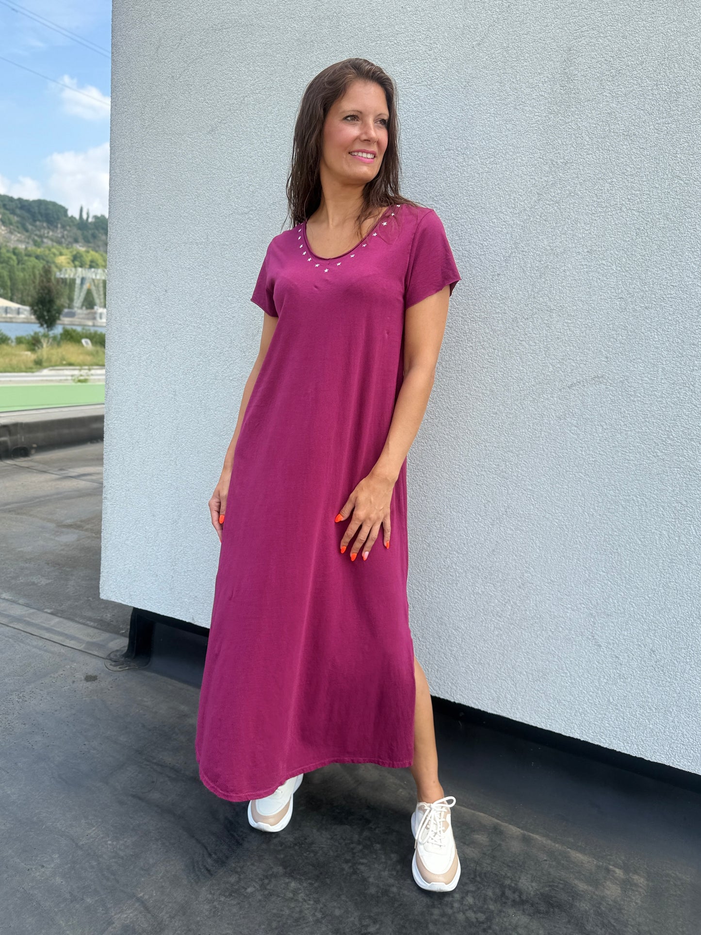 Robe Olivia Violine