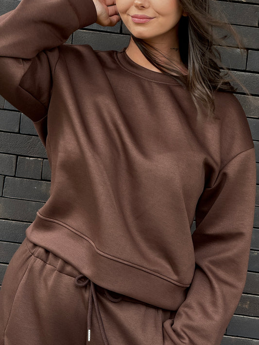 Sweat Brenda chocolat