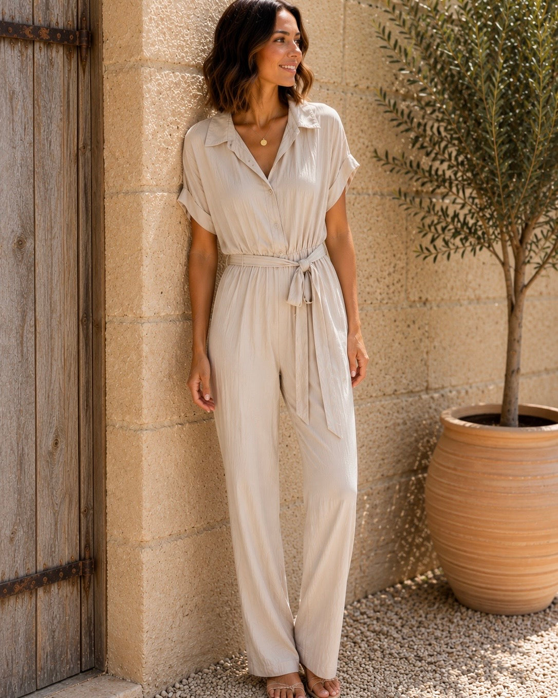 Combinaison Céleste beige