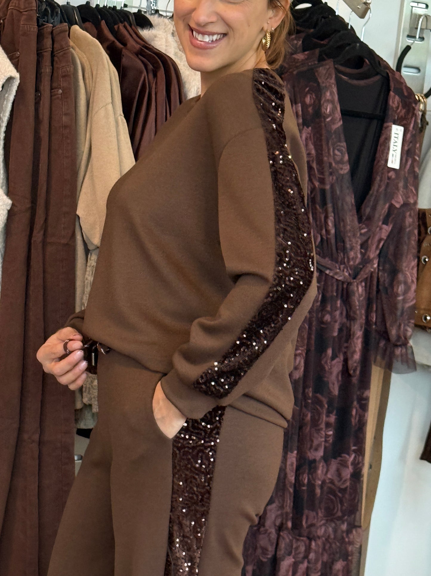 Ensemble Maya chocolat