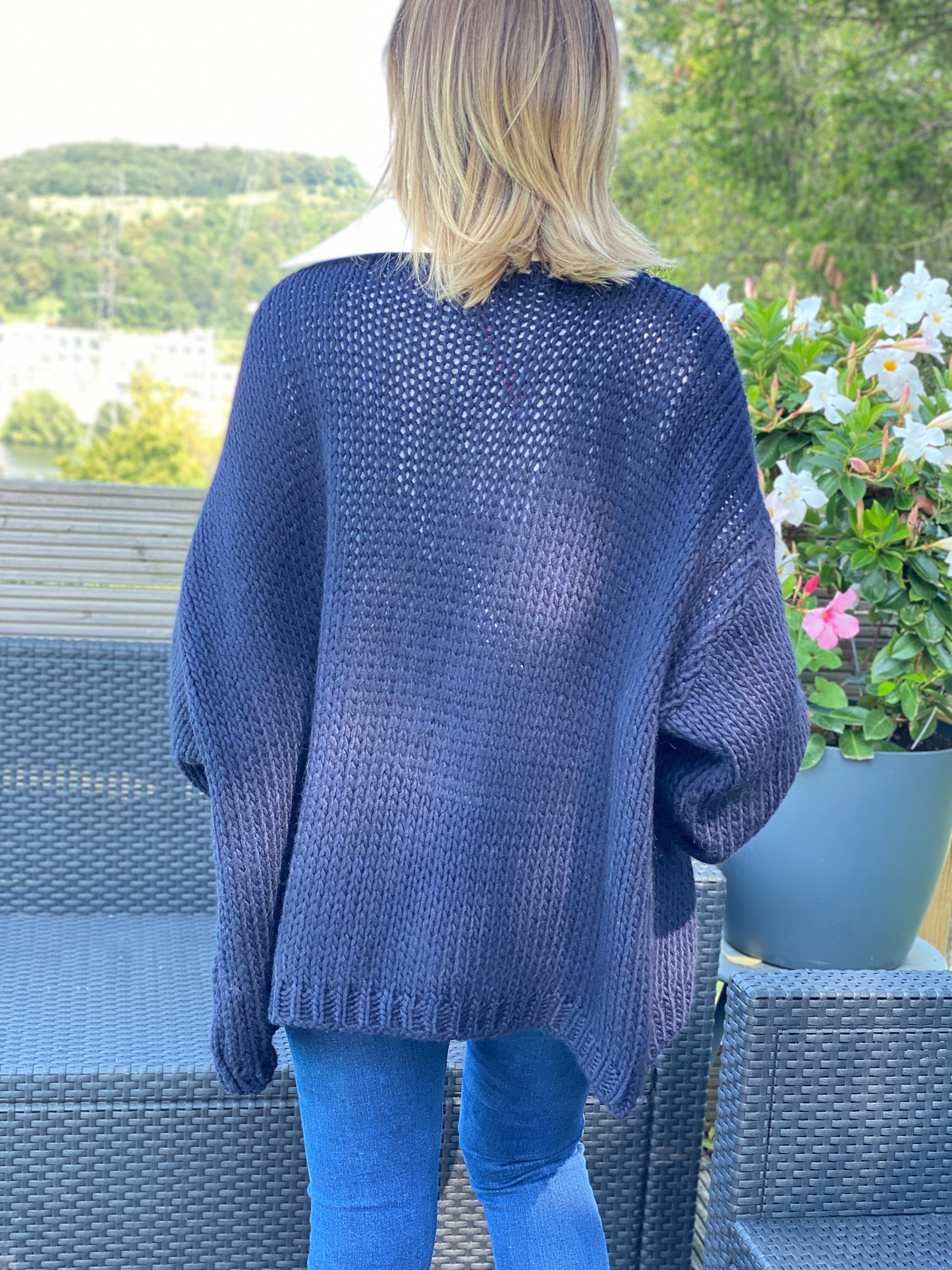 Gilet Emily bleu marine