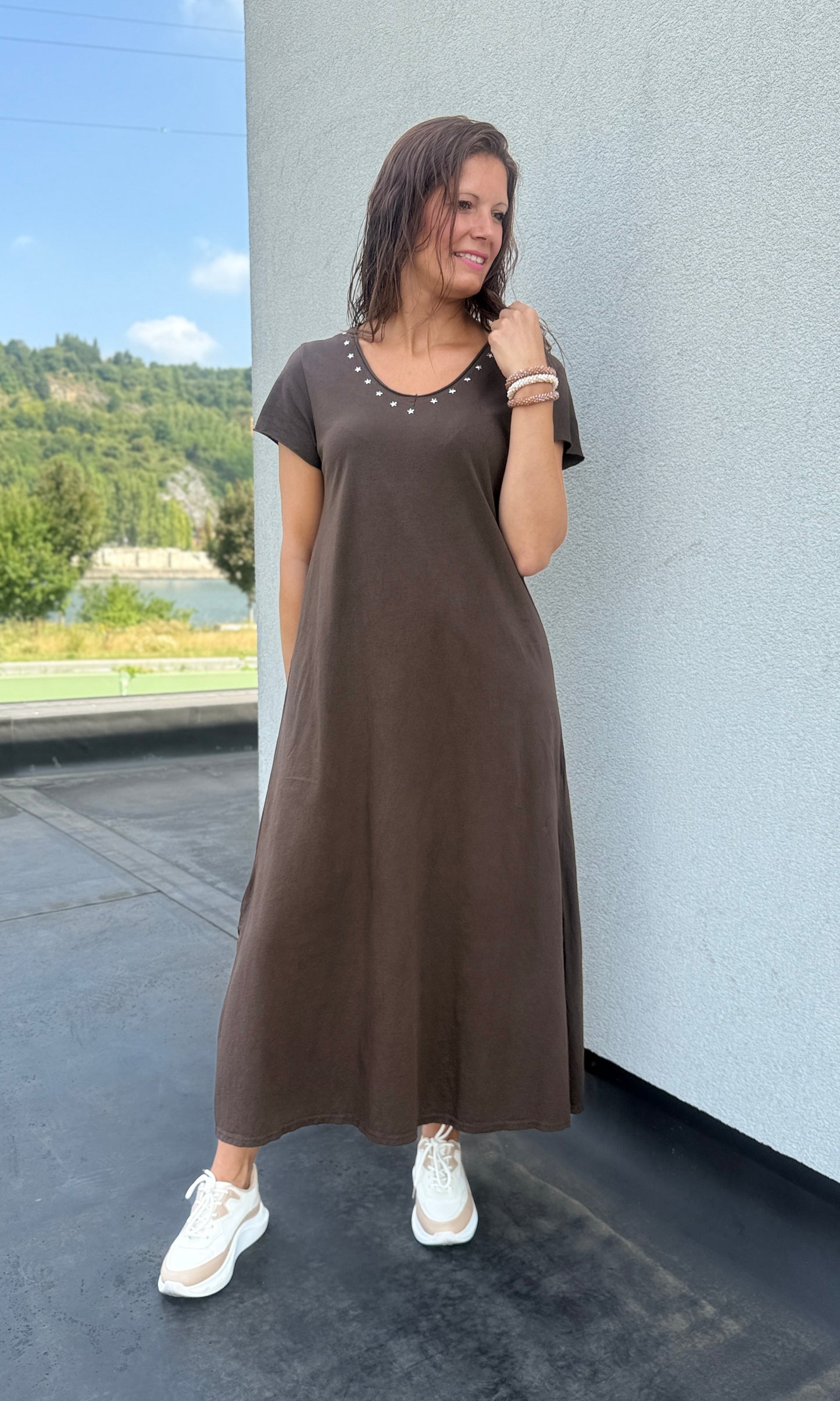 Robe Olivia chocolat