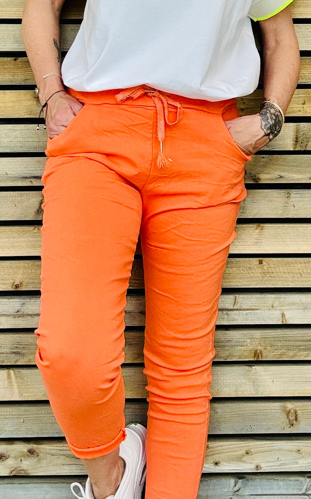 Pantalon magique orange