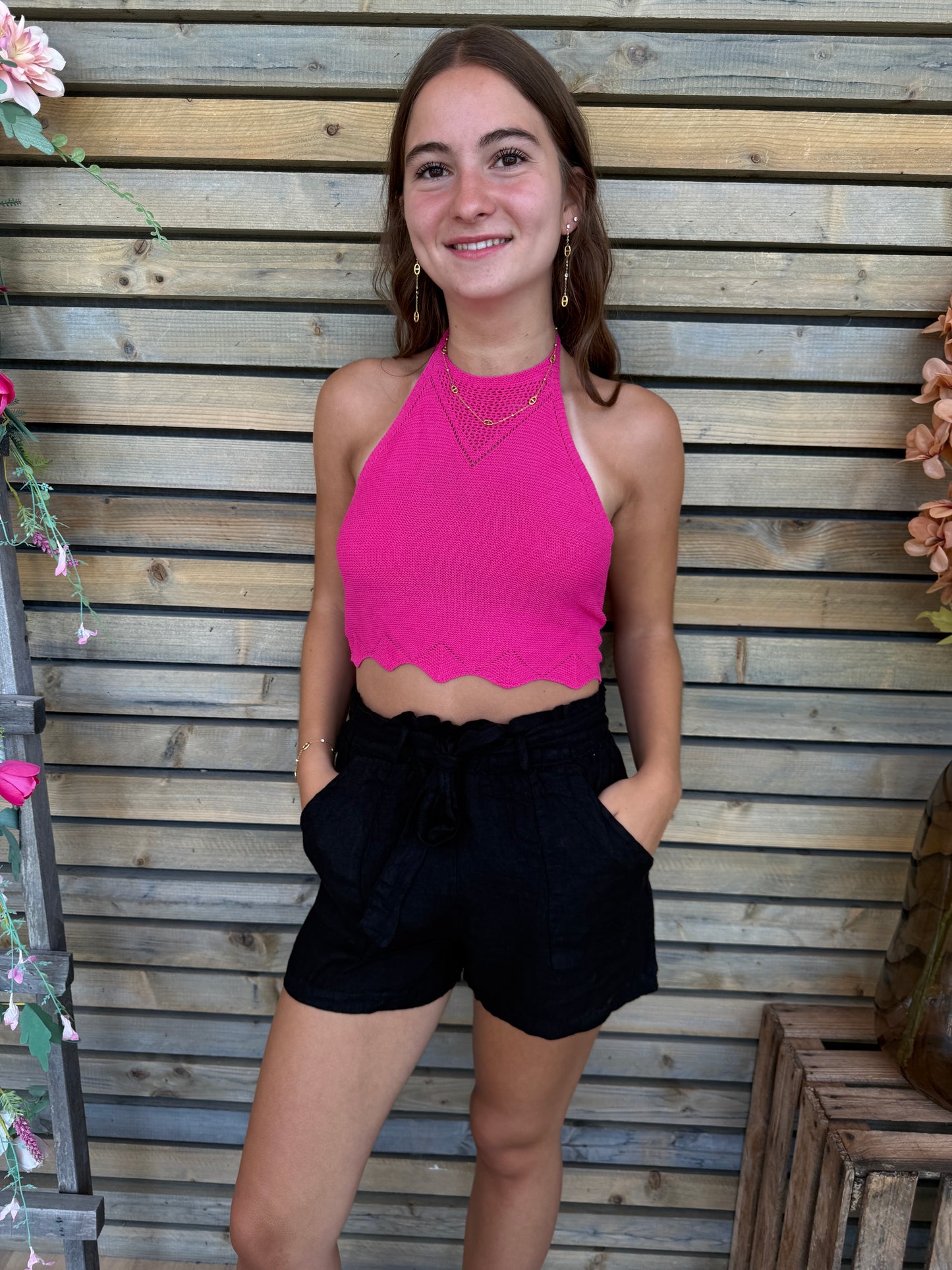 Short Marlène noir