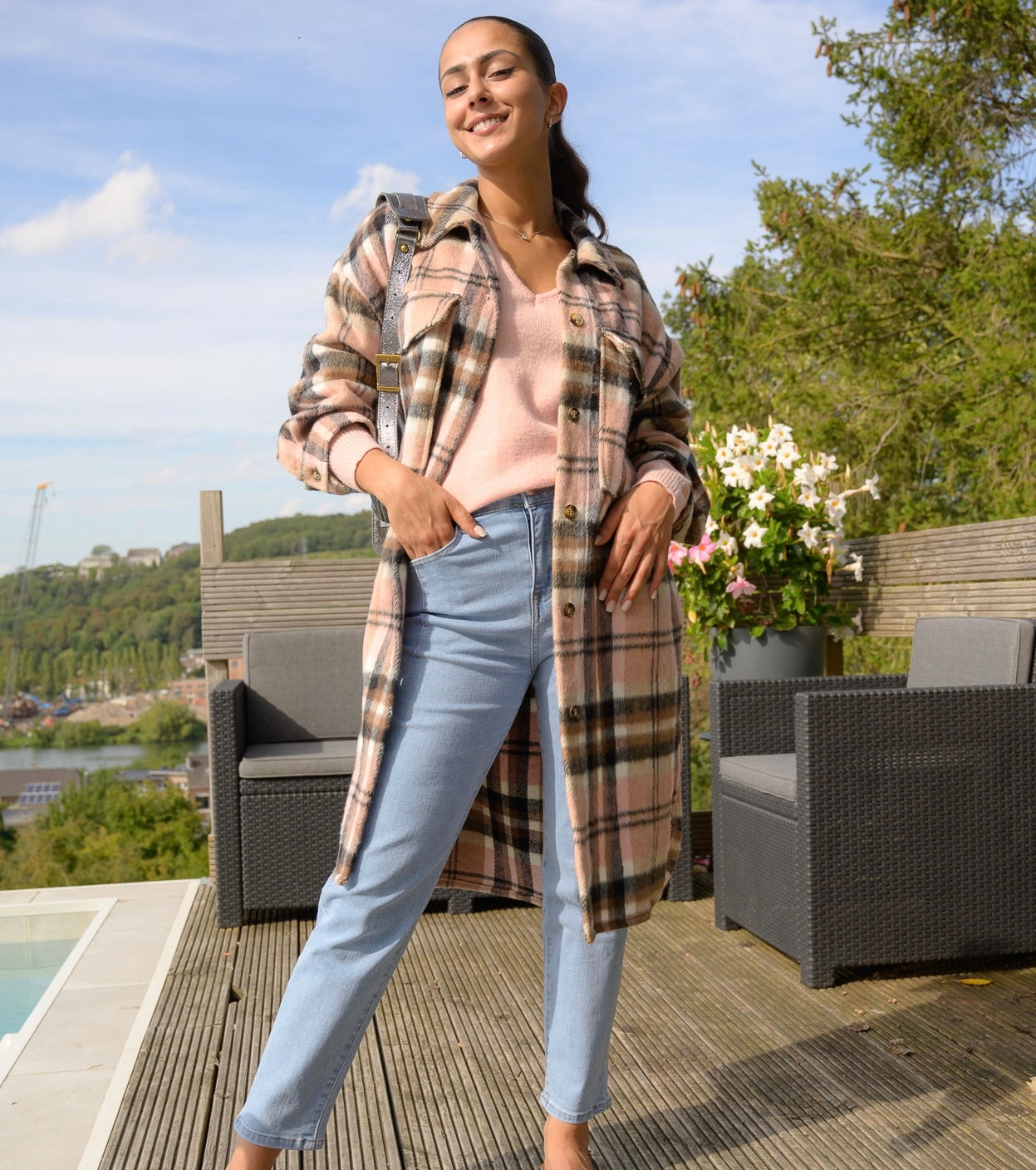 Veste Gaston rose