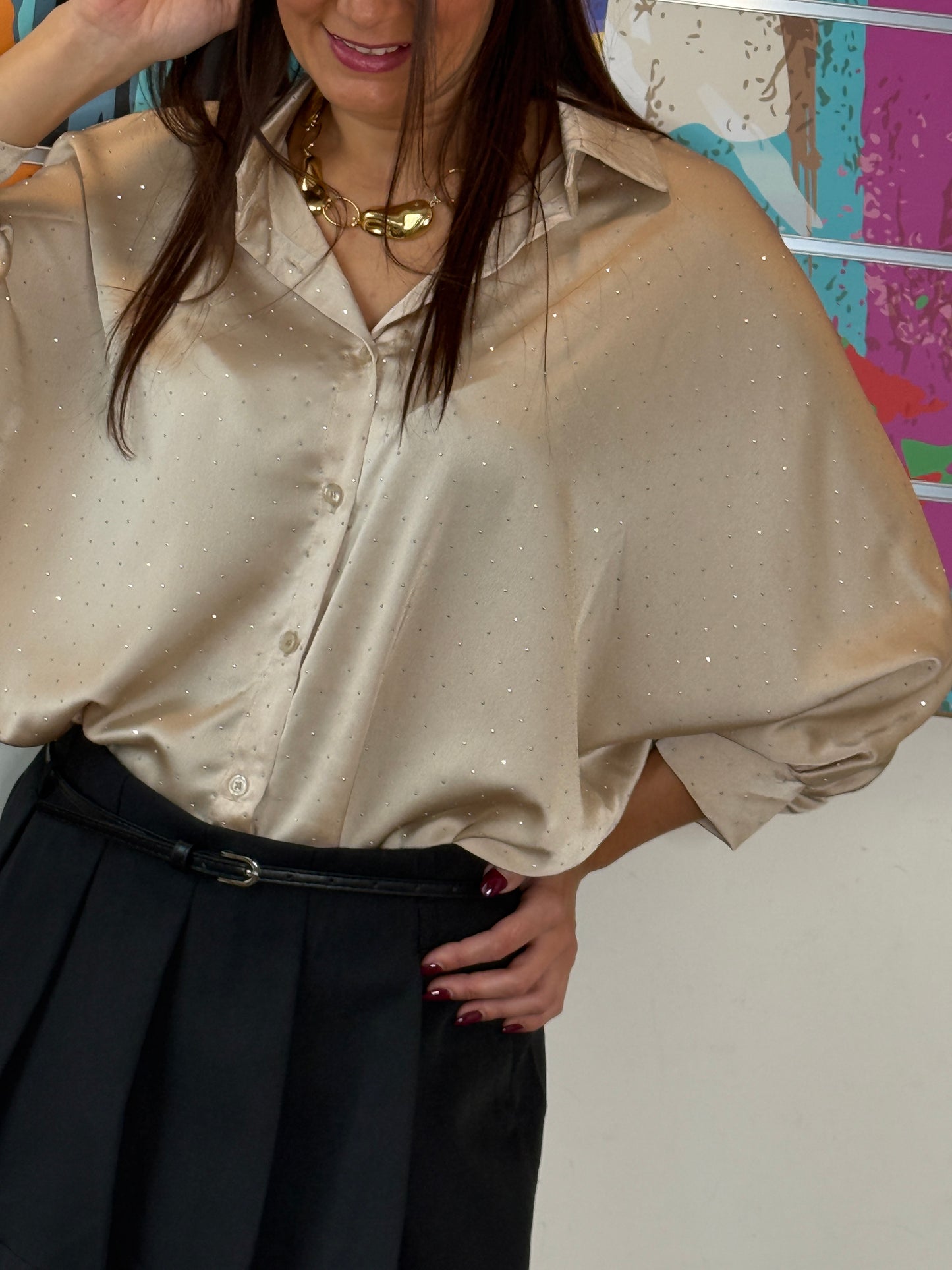 Chemisier Malo beige