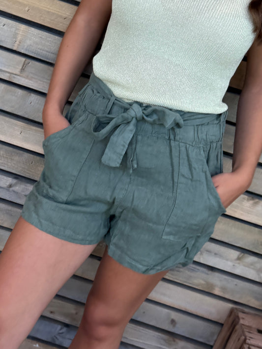 Short Marlène kaki